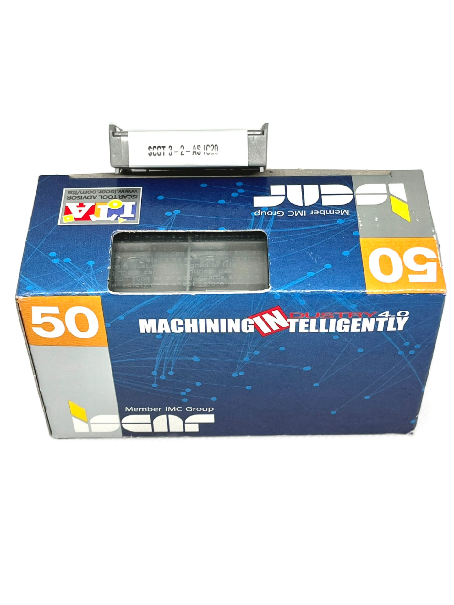 Iscar-50x SCGT 09T308-AS IC20 + SSSCR tool-Smartinserts