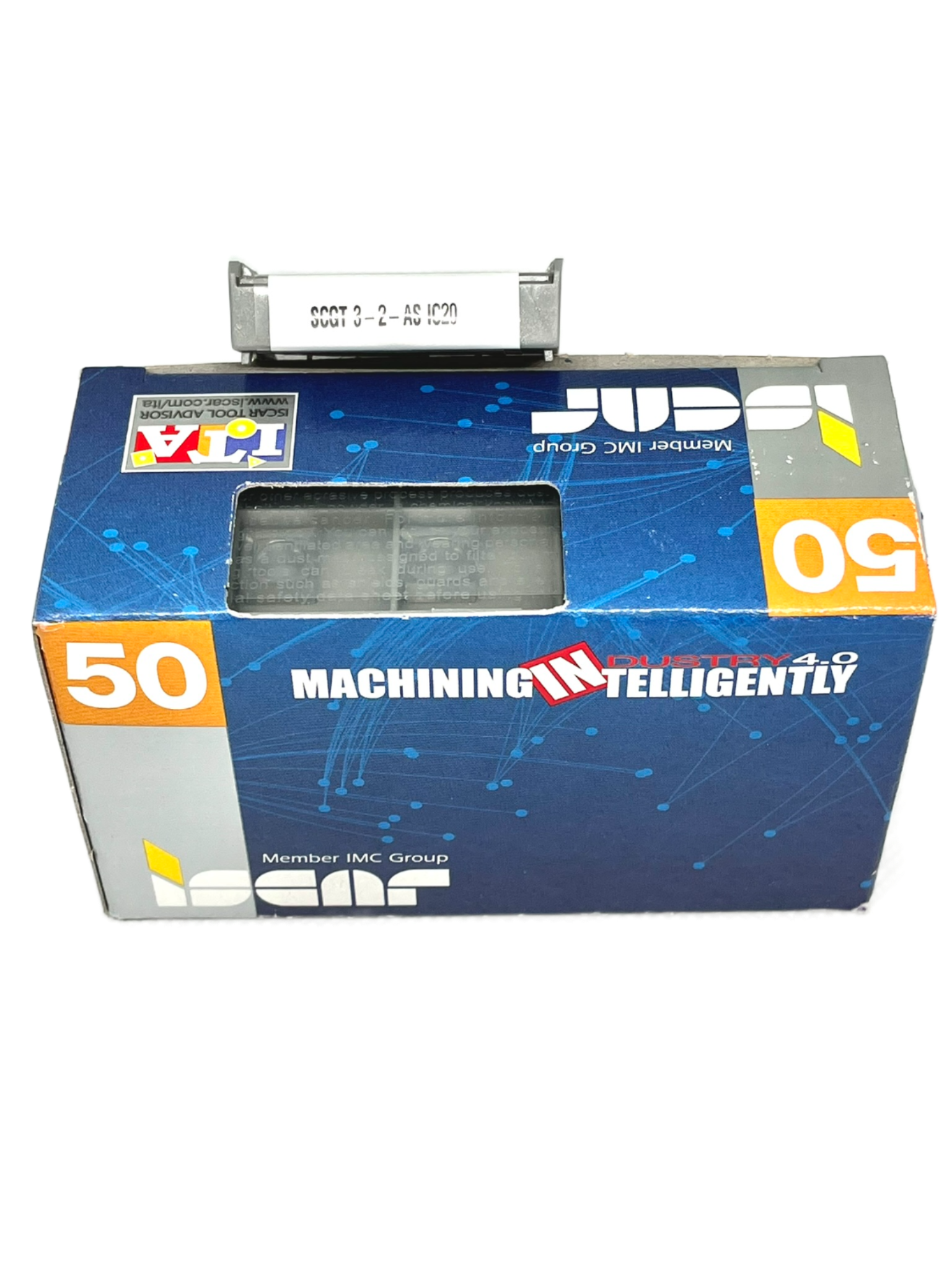 Iscar-50x SCGT 09T308-AS IC20 + SSSCR tool-Smartinserts