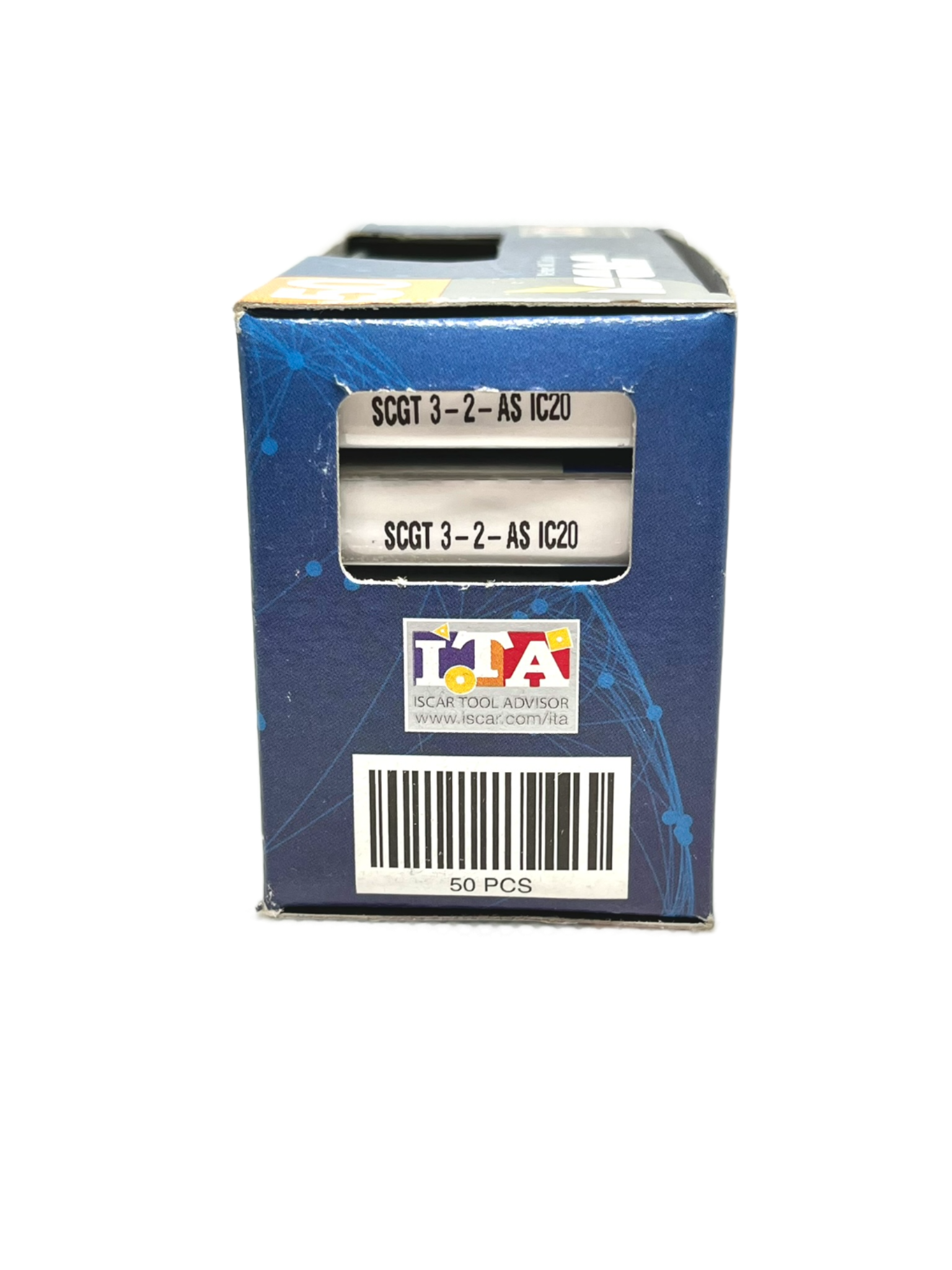 Iscar-50x SCGT 09T308-AS IC20 + SSSCR tool-Smartinserts