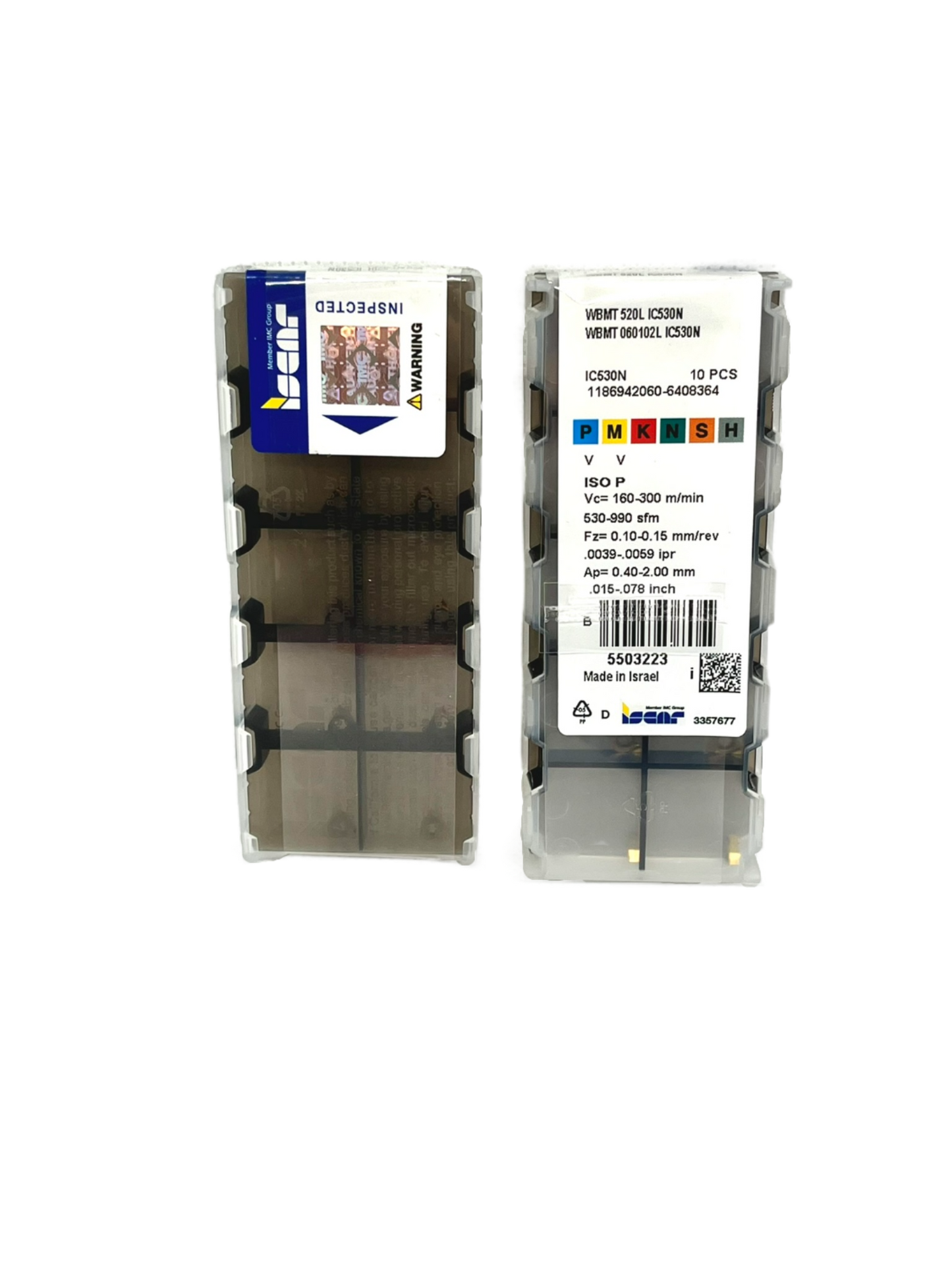 Iscar-WBMT 060102L IC530N 5503223-Turning inserts
