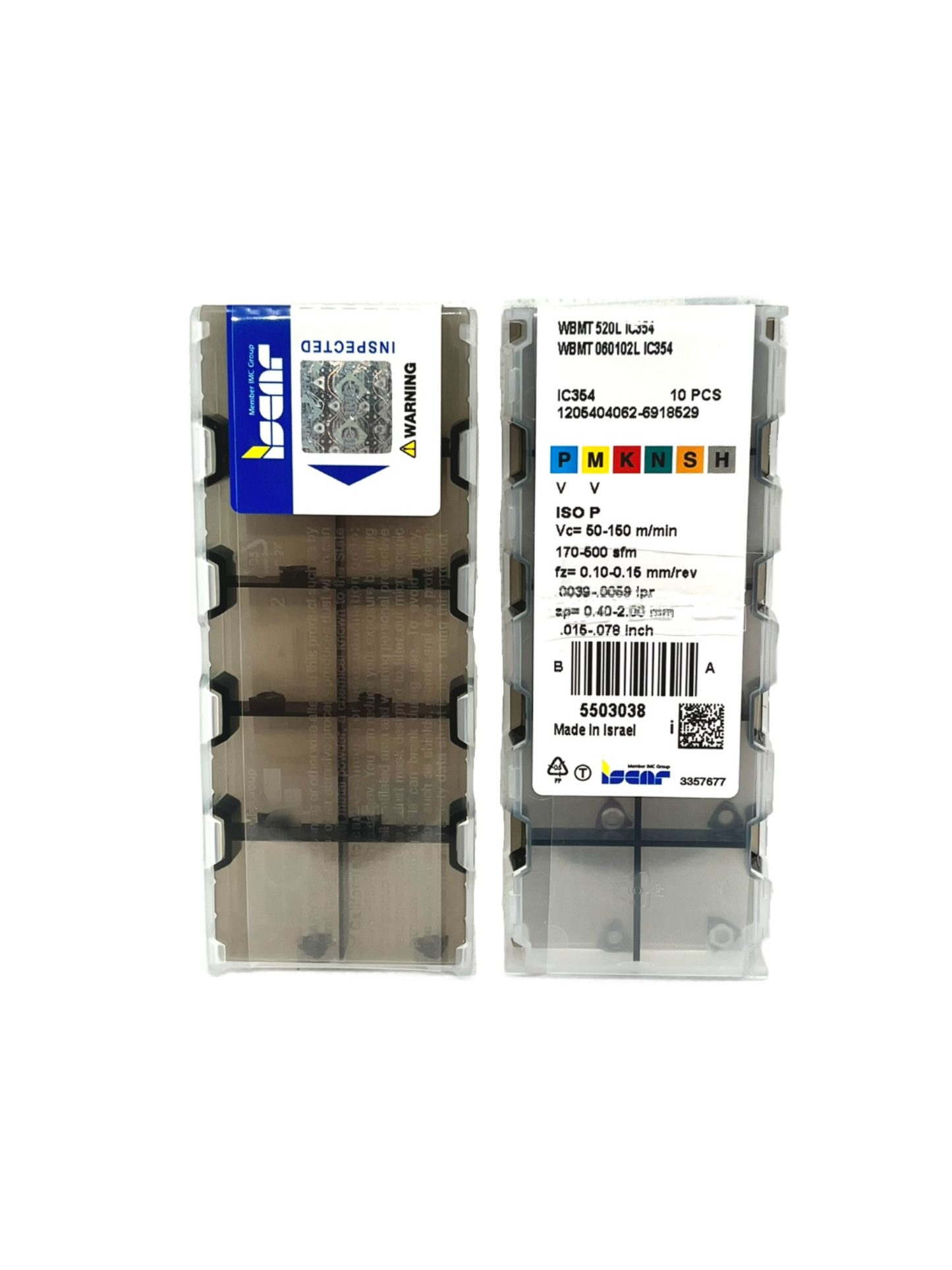 Iscar-WBMT 060102L IC354 5503038-Turning inserts