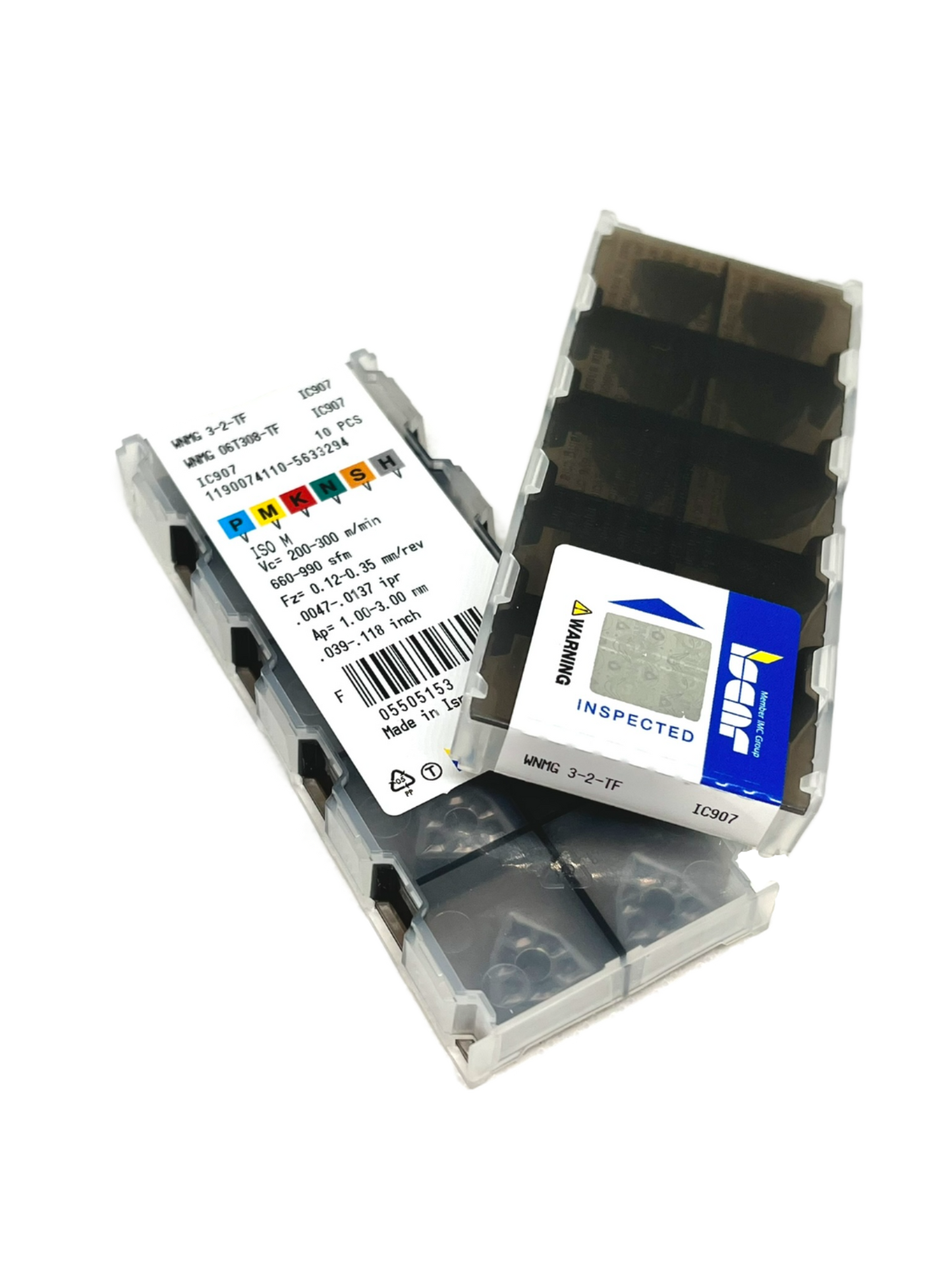 Iscar-WNMG 06T308-TF IC907 5505153-Turning inserts