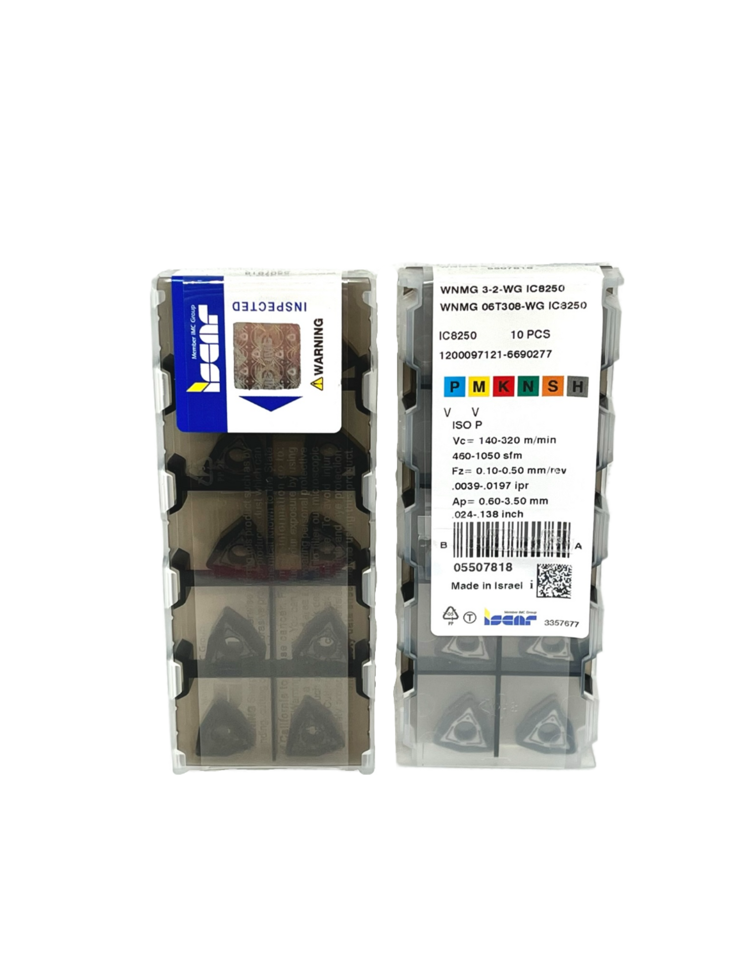 Iscar-WNMG 06T308-WG IC8250 5507818-Turning inserts