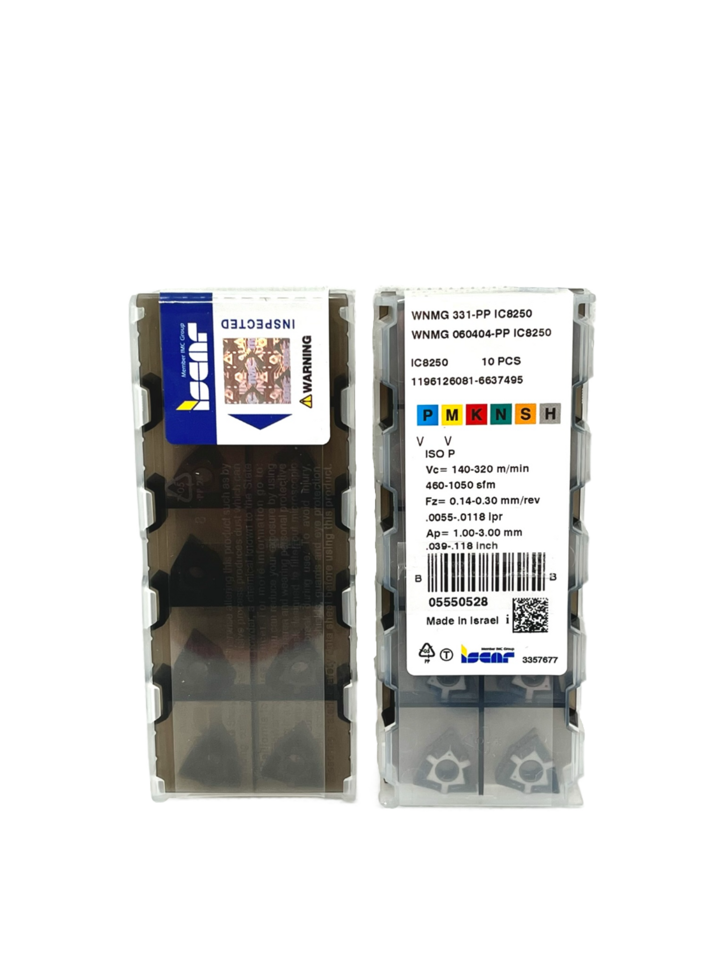 Iscar-WNMG 060404-PP IC8250 5550528-Turning inserts
