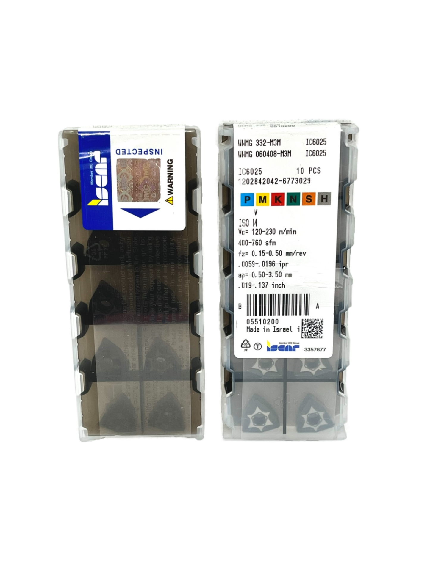 Iscar-WNMG 060408-M3M IC6025 5510200-Turning inserts