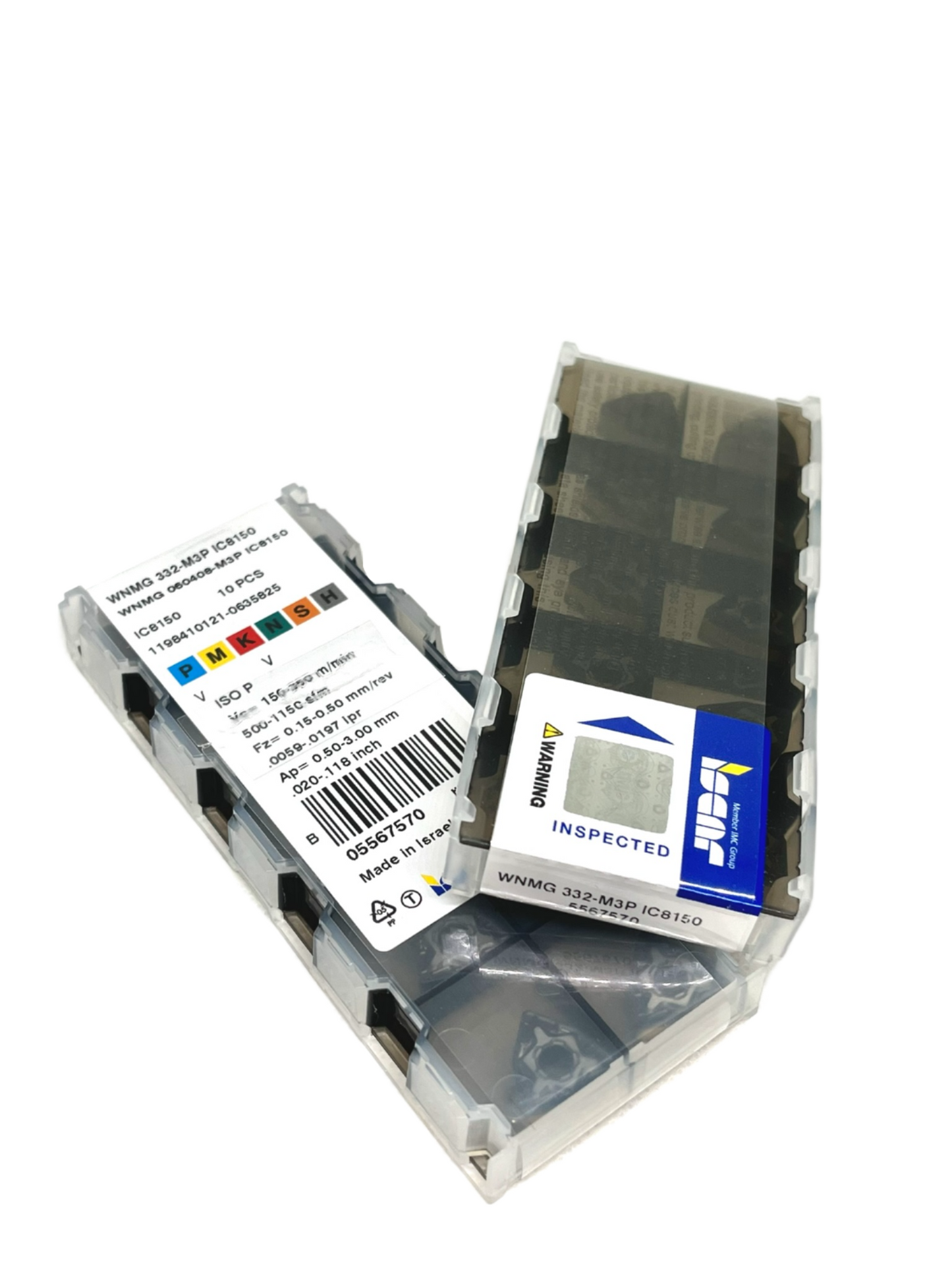 Iscar-WNMG 060408-M3P IC8150 5567570-Turning inserts