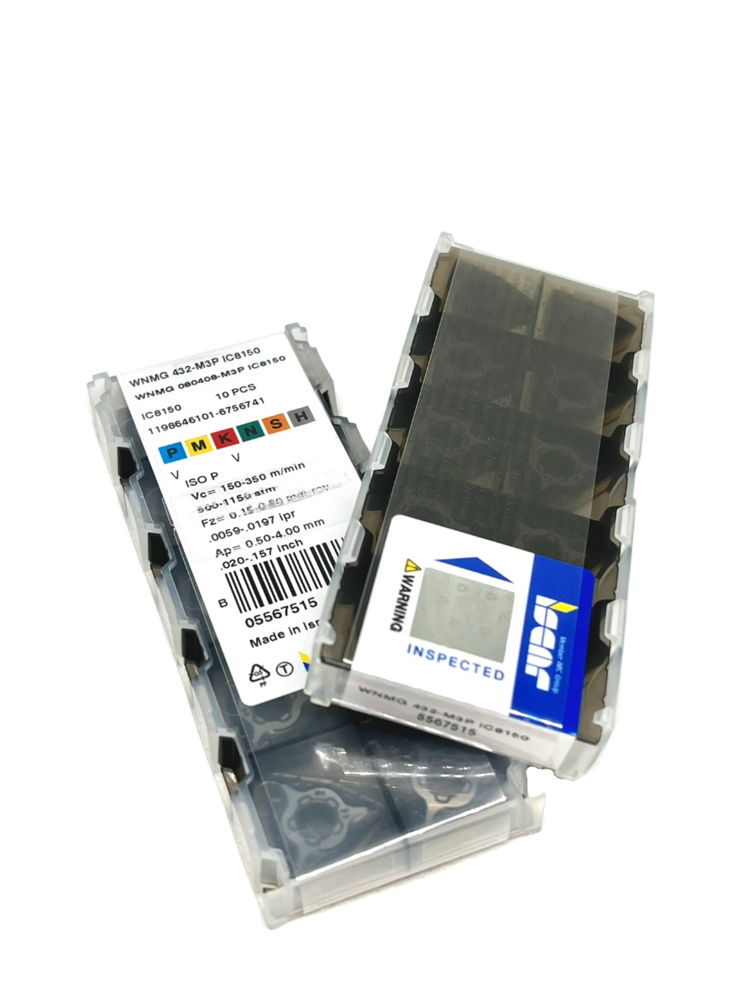 Iscar-WNMG 080408-M3P IC8150 5567515-Turning inserts