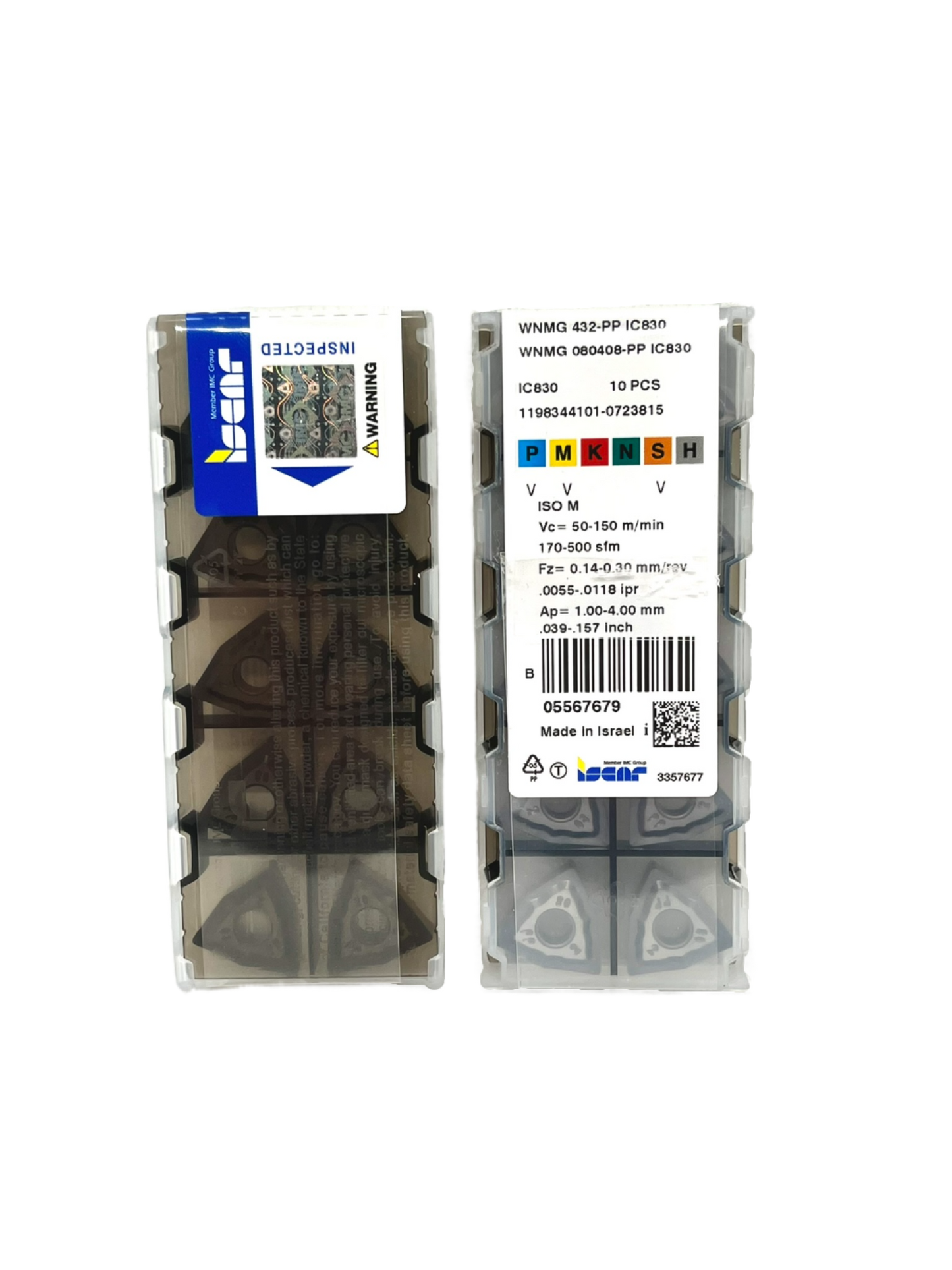 Iscar-WNMG 080408-PP IC830 5567679-Turning inserts