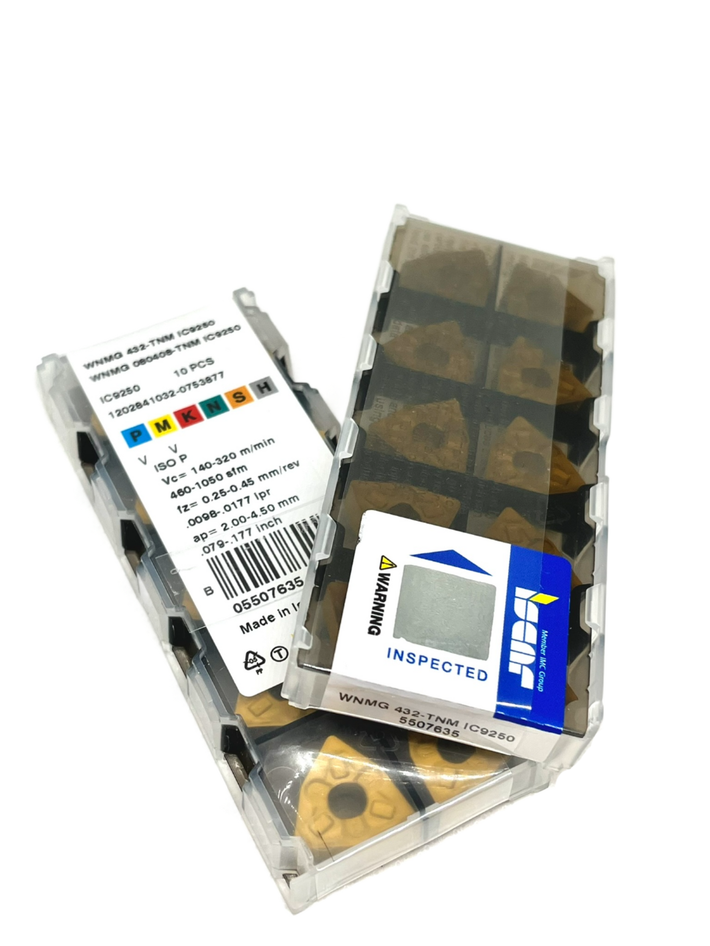 Iscar-WNMG 080408-TNM IC9250 5507635-Turning inserts