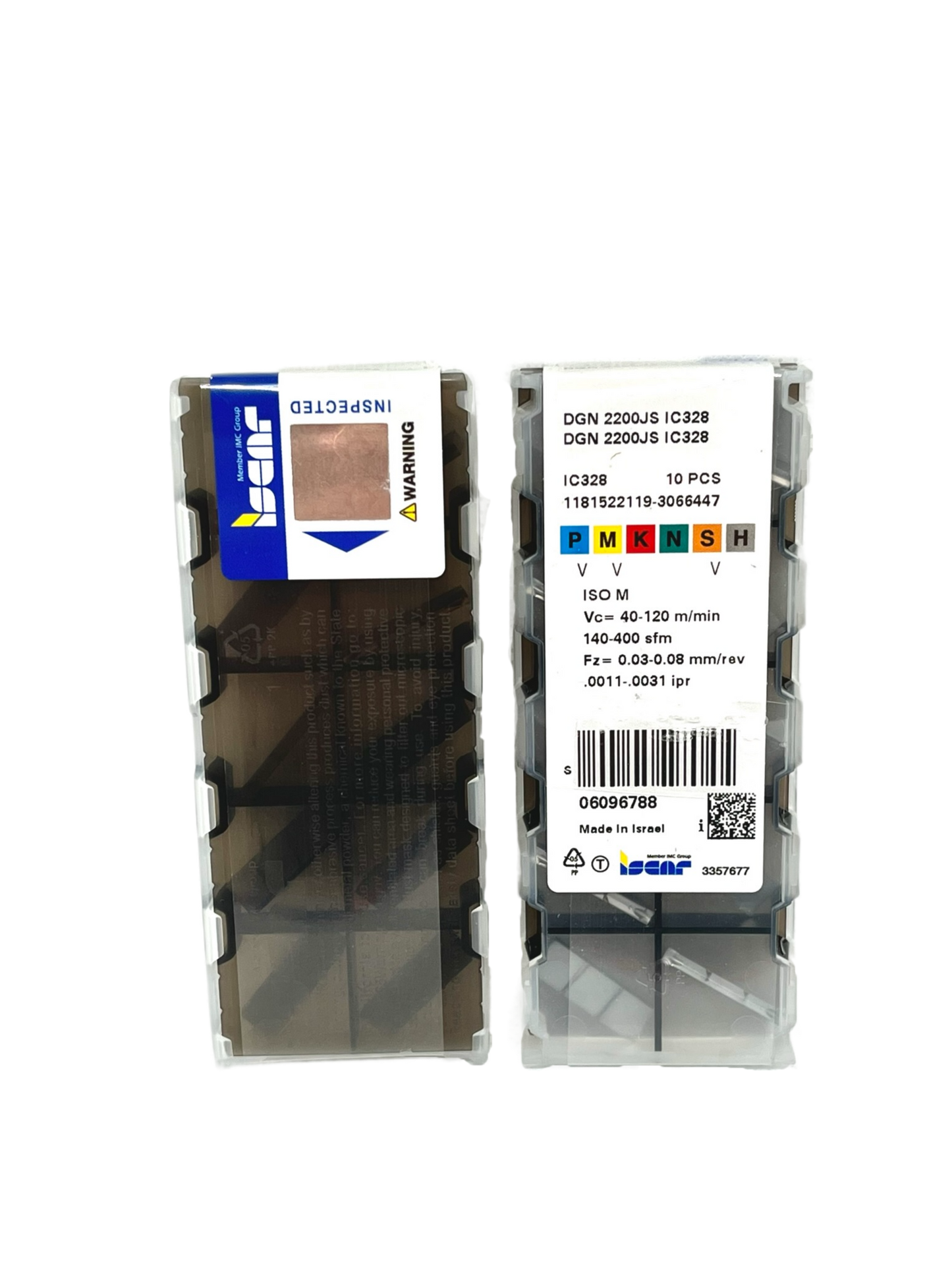 Iscar-DGN 2200JS IC328 6096788-Smartinserts