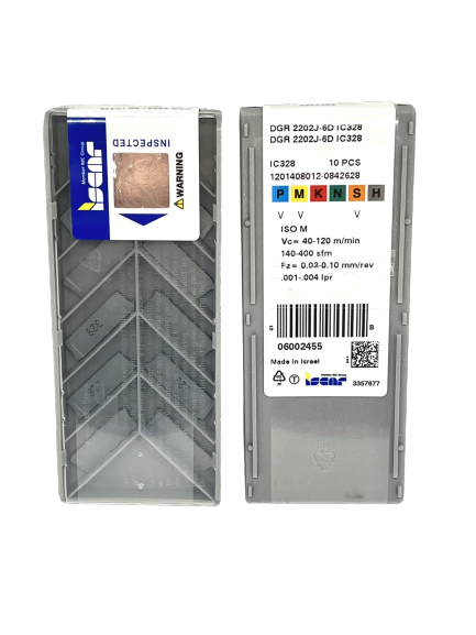Iscar-DGR 2202J-6D IC328 6002455-Smartinserts