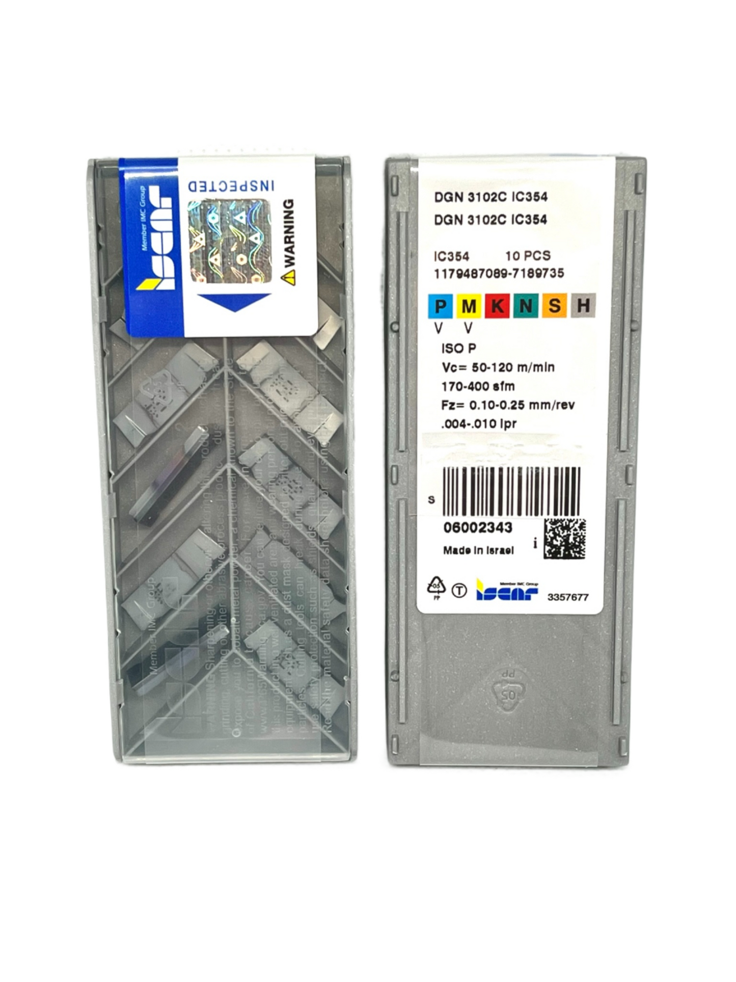 Iscar-DGN 3102C IC354 6002343-Smartinserts