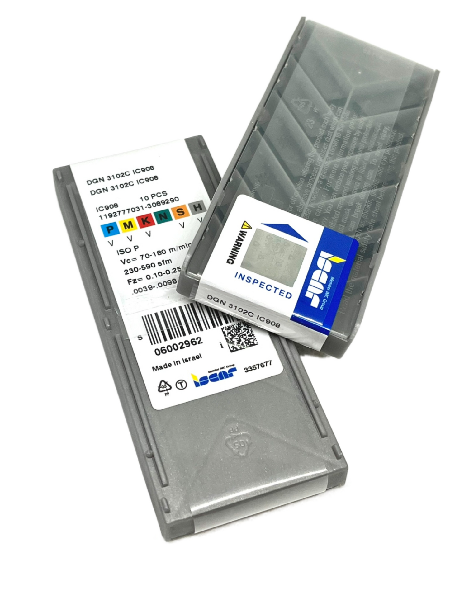 Iscar-DGN 3102C IC908 6002962-Smartinserts