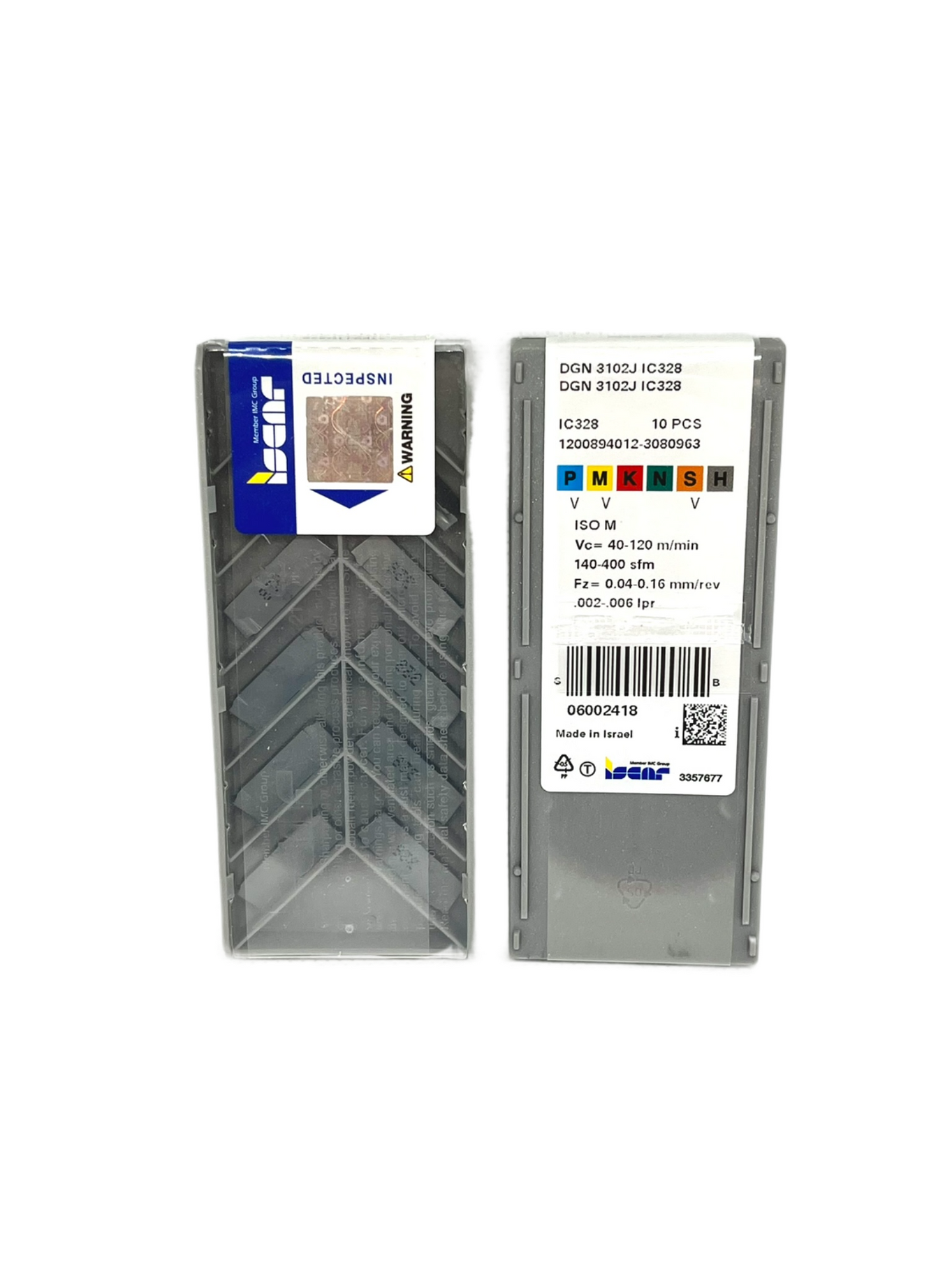 Iscar-DGN 3102J IC328 6002418-Smartinserts