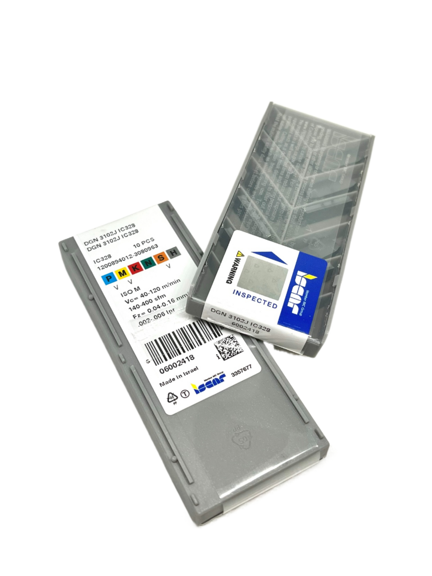 Iscar-DGN 3102J IC328 6002418-Smartinserts