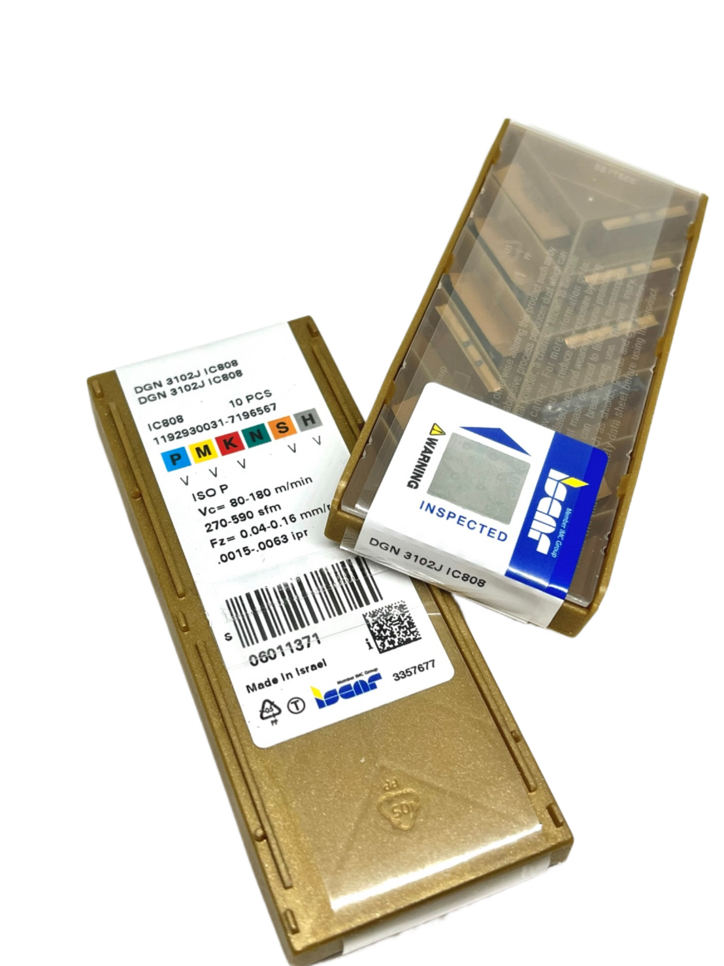 Iscar-DGN 3102J IC808 6011371-Smartinserts