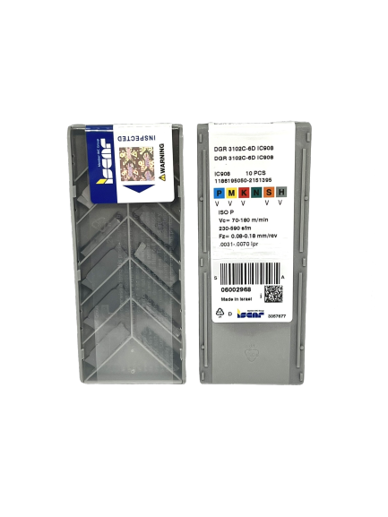 Iscar-DGR 3102C-6D IC908 6002968-Smartinserts