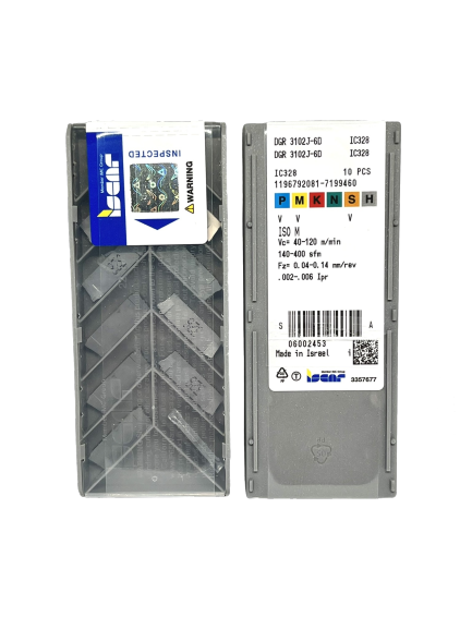 Iscar-DGR 3102J-6D IC328 6002453-Smartinserts
