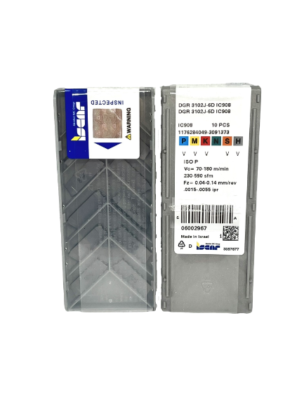 Iscar-DGR 3102J-6D IC908 6002967-Smartinserts