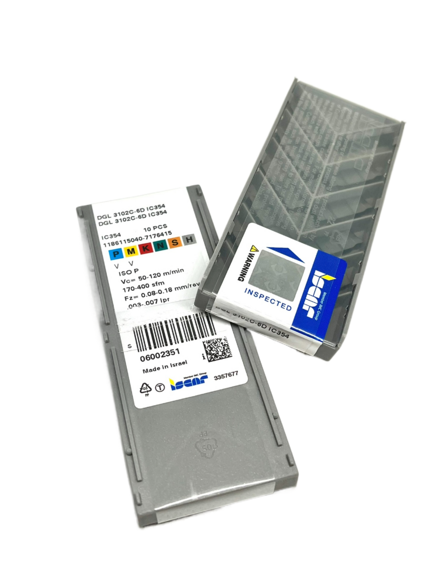 Iscar-DGL 3102C-6D IC354 6002351-Smartinserts