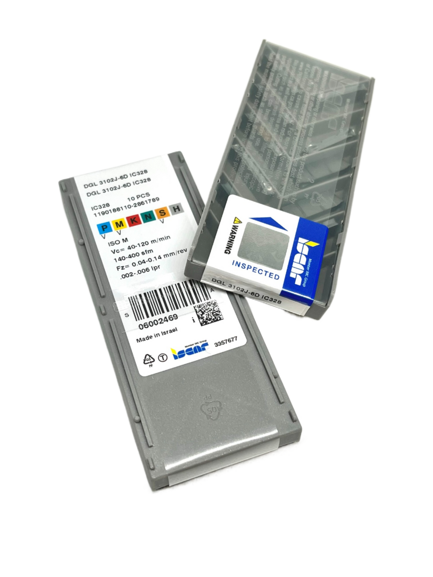 Iscar-DGL 3102J-6D IC328 6002469-Smartinserts