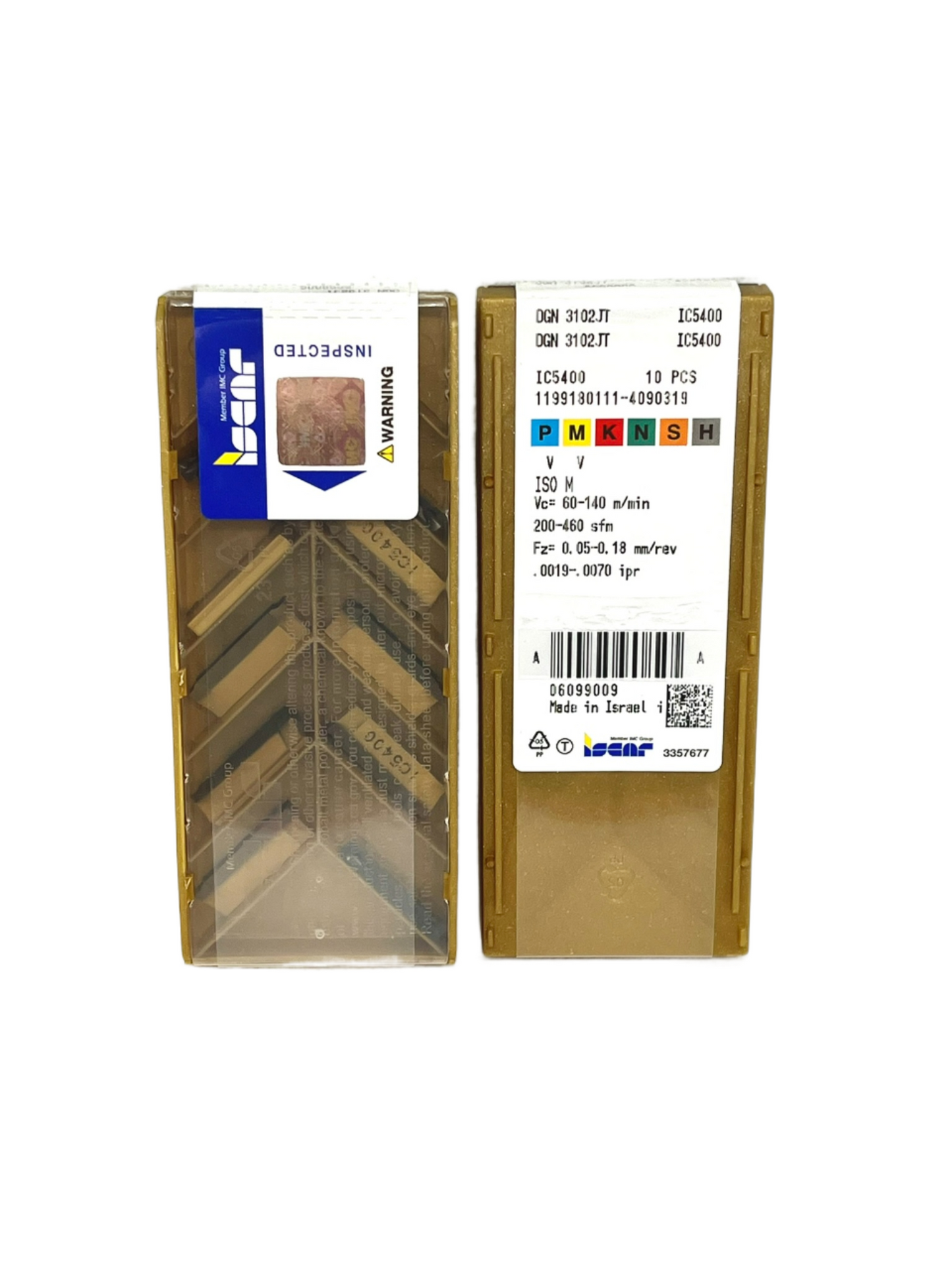 Iscar-DGN 3102JT IC5400 6099009-Smartinserts