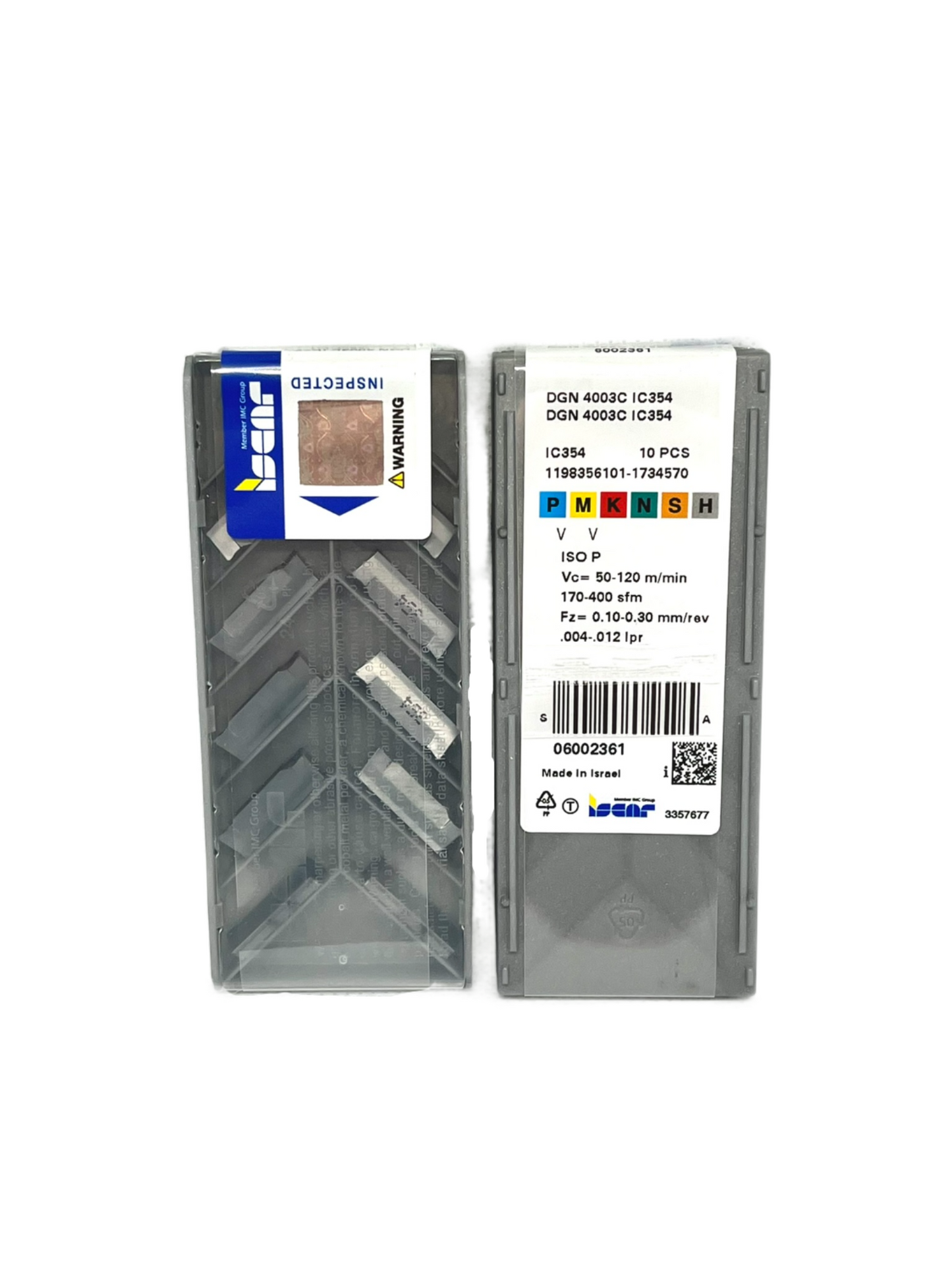 Iscar-DGN 4003C IC354 6002361-Smartinserts