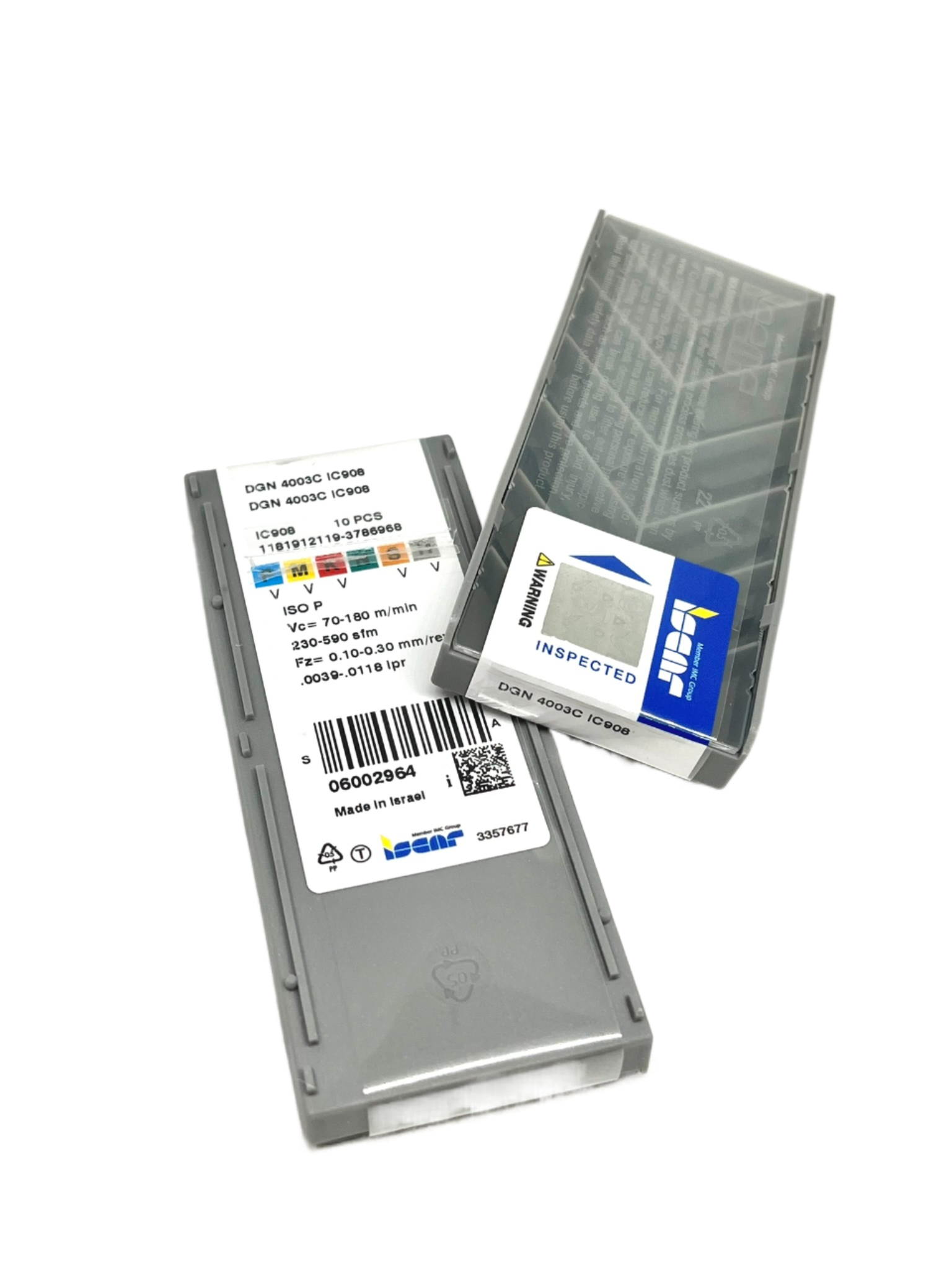 Iscar-DGN 4003C IC908 6002964-Smartinserts