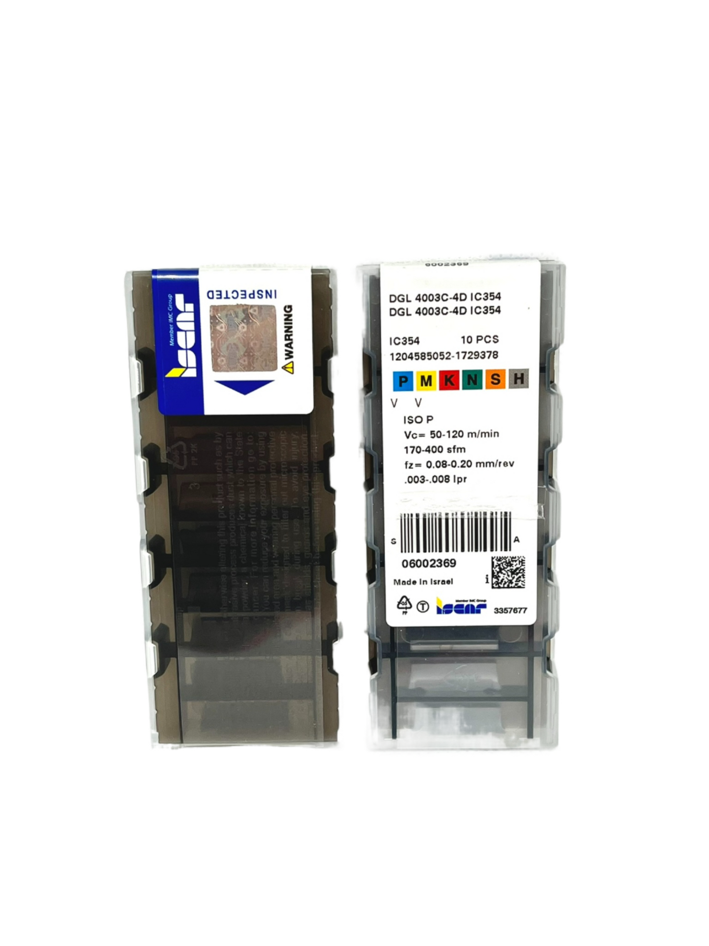 Iscar-DGL 4003C-4D IC354 6002369-Smartinserts