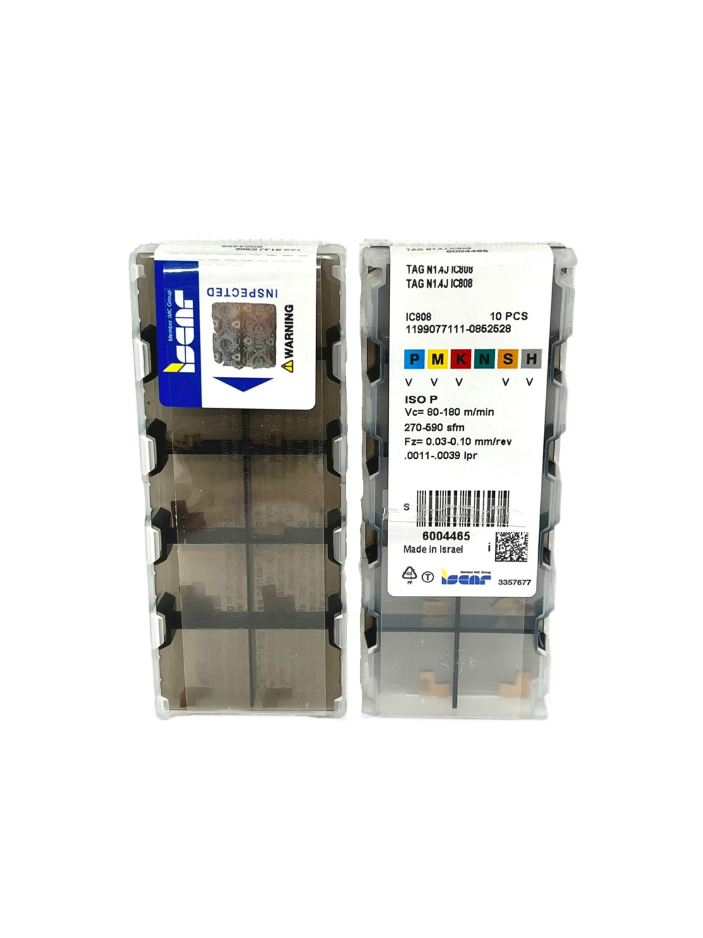 Iscar-TAG N1.4J IC808 6004465-Smartinserts