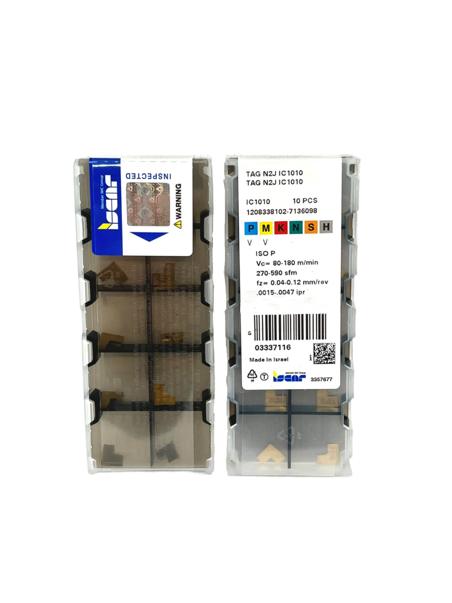 Iscar-TAG N2J IC1010 3337116-Smartinserts