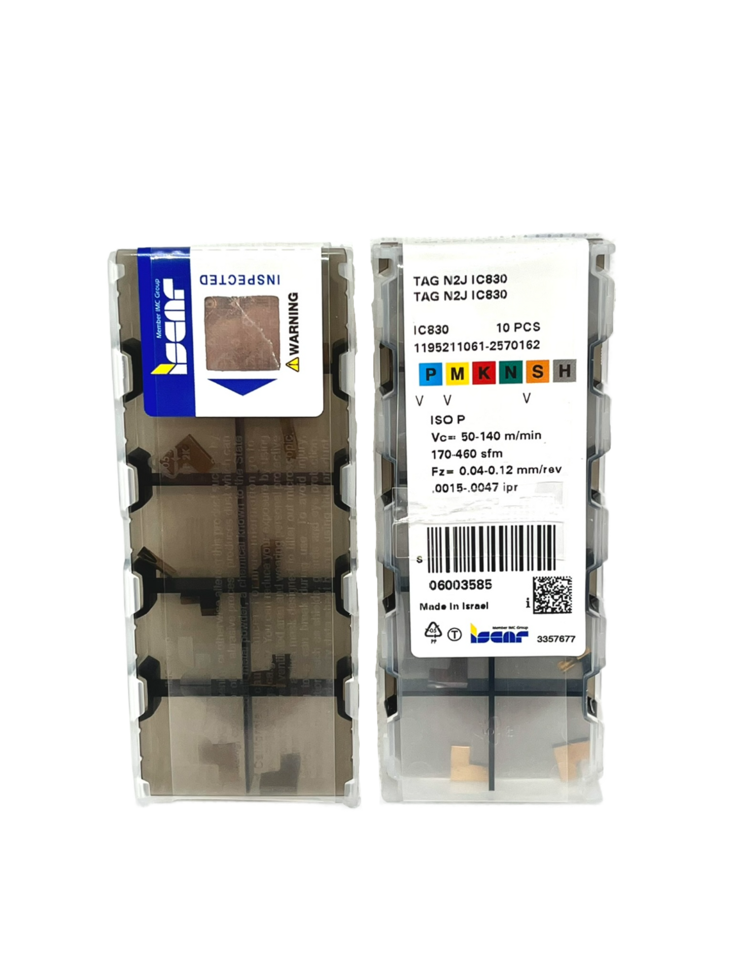 Iscar-TAG N2J IC830 6003585-Smartinserts