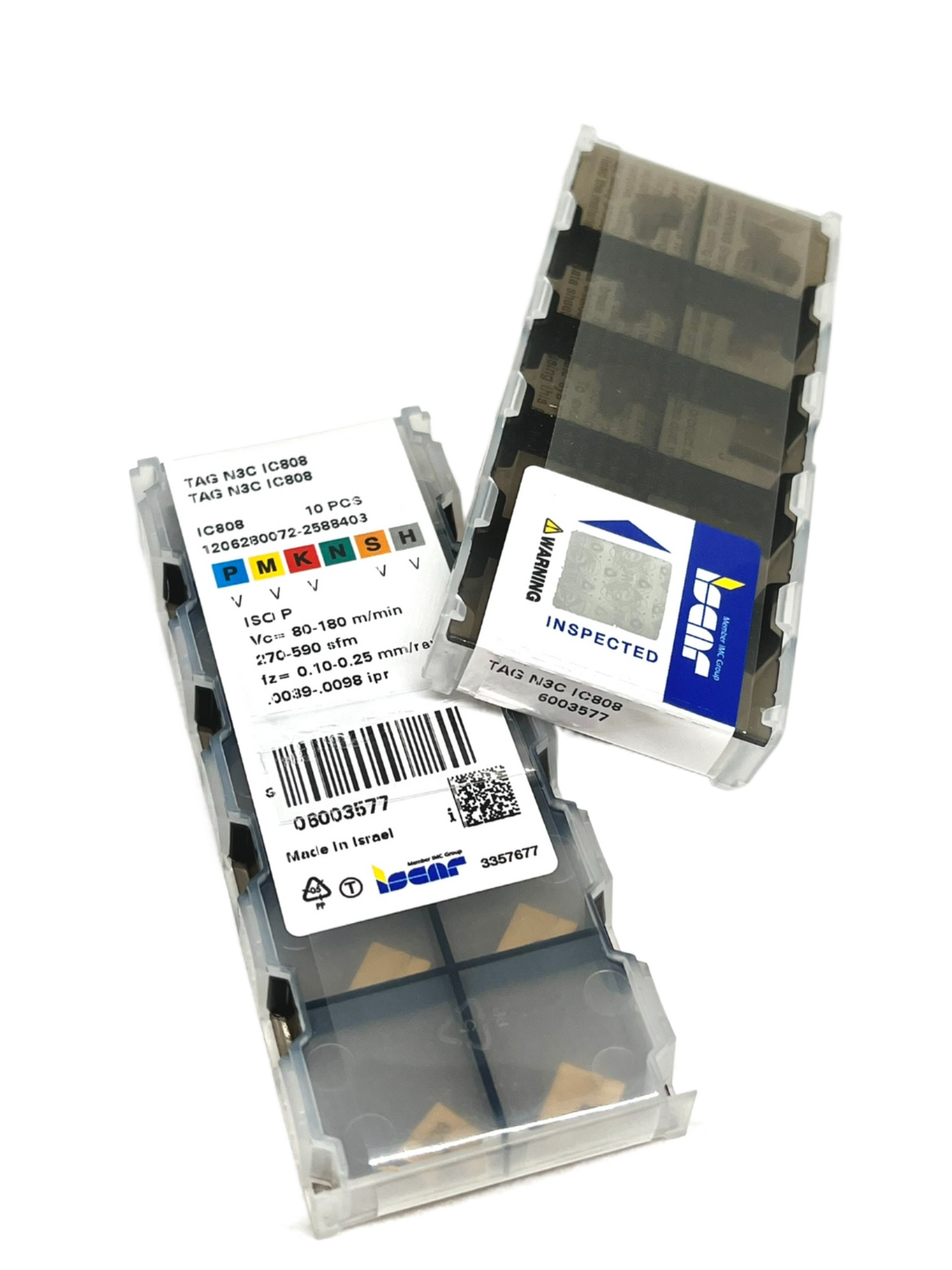 Iscar-TAG N3C IC808 6003577-Smartinserts