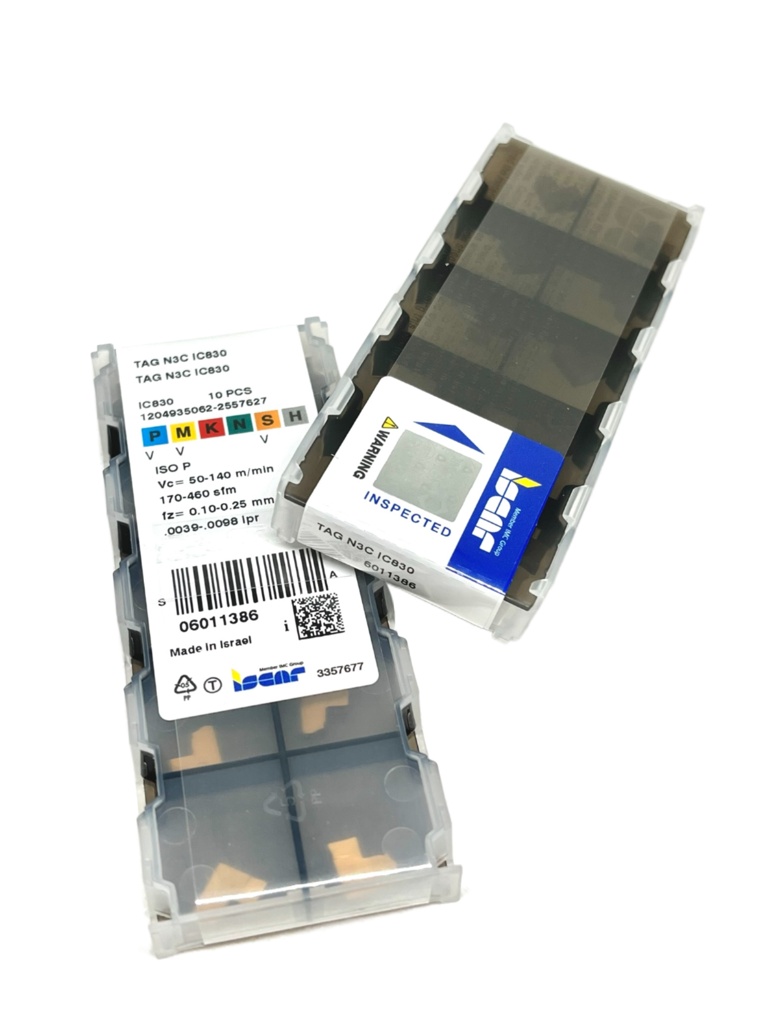 Iscar-TAG N3C IC830 6011386-Smartinserts