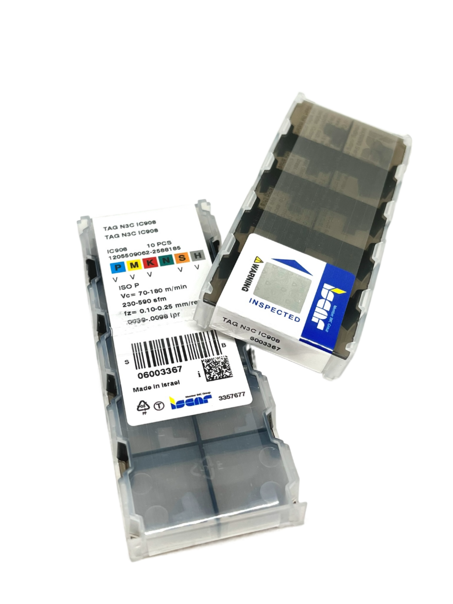 Iscar-TAG N3C IC908 6003367-Smartinserts
