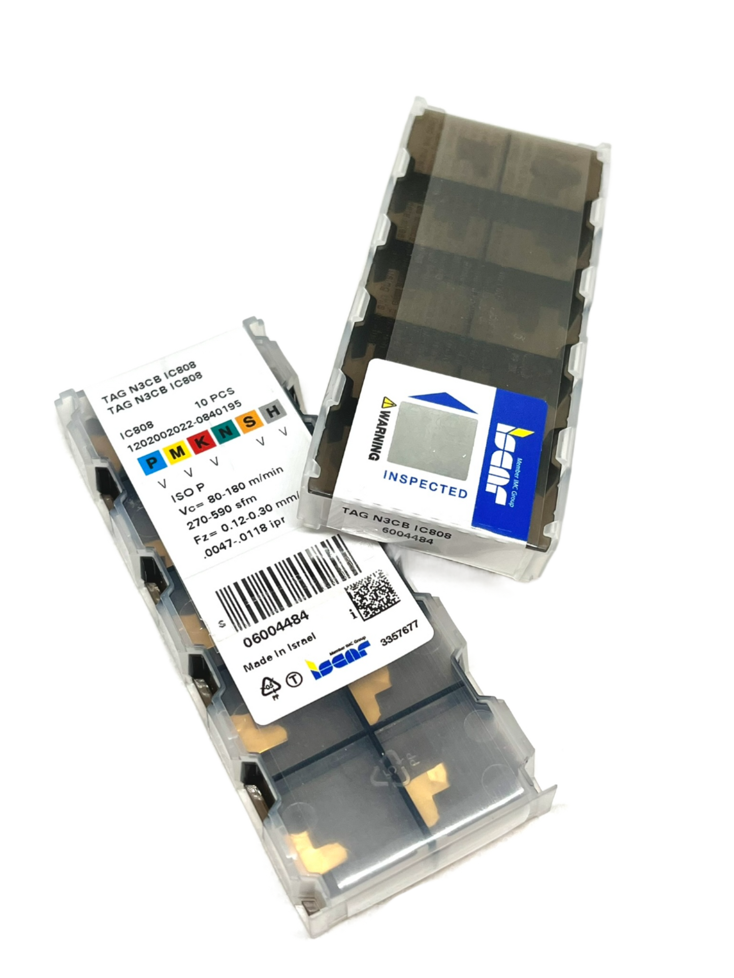 Iscar-TAG N3CB IC808 6004484-Smartinserts