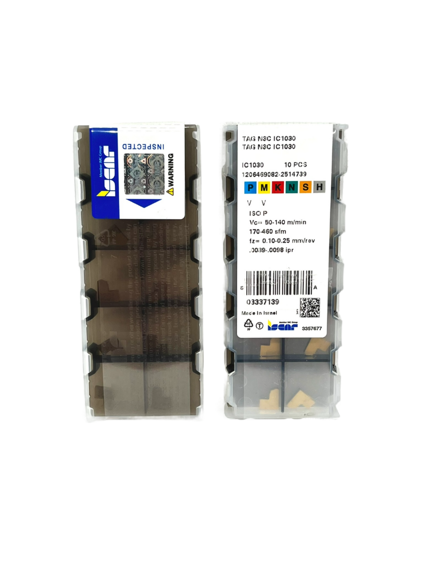 Iscar-TAG N3C IC1030 3337139-Smartinserts