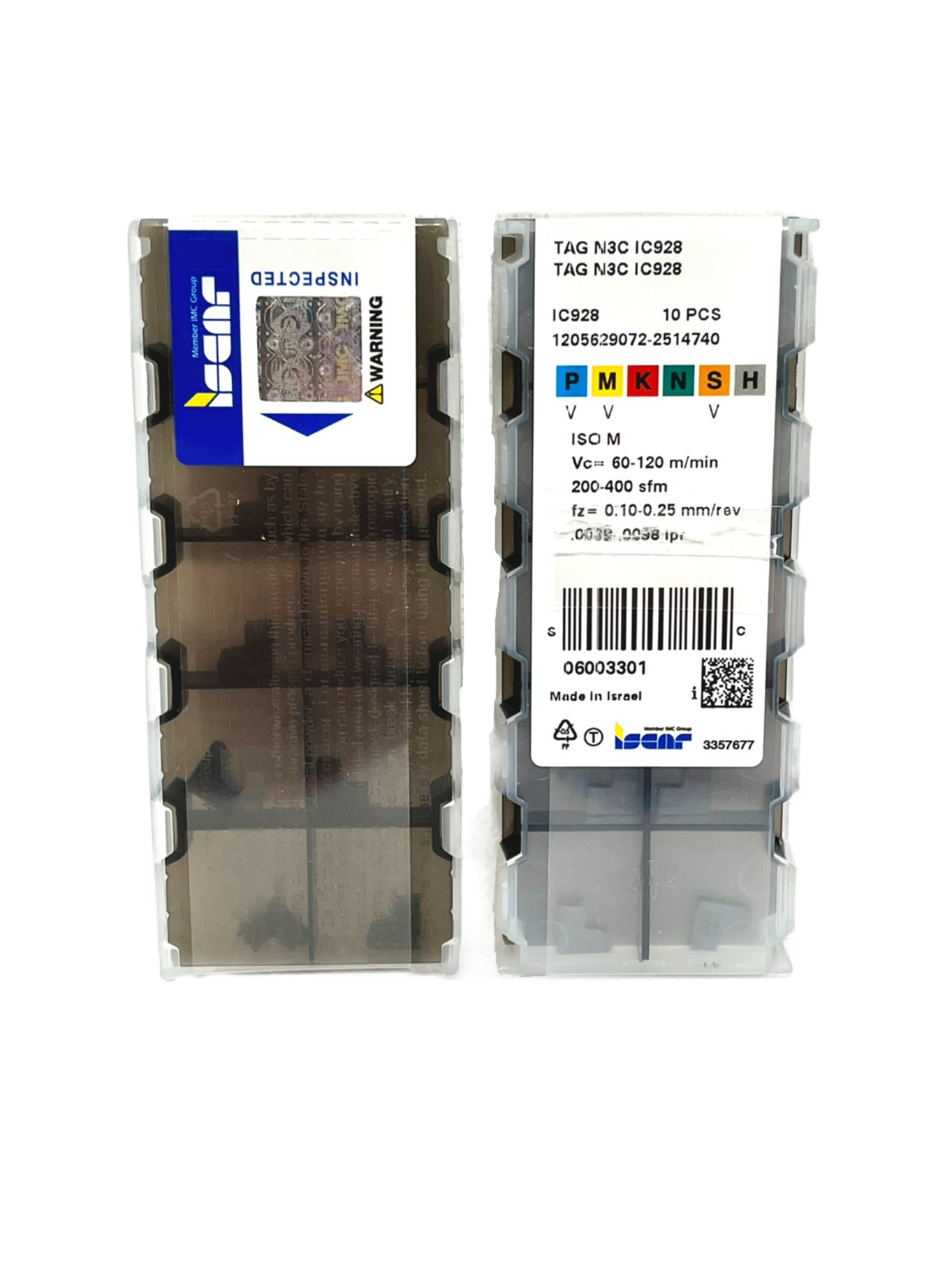 Iscar-TAG N3C IC928 6003301-Smartinserts