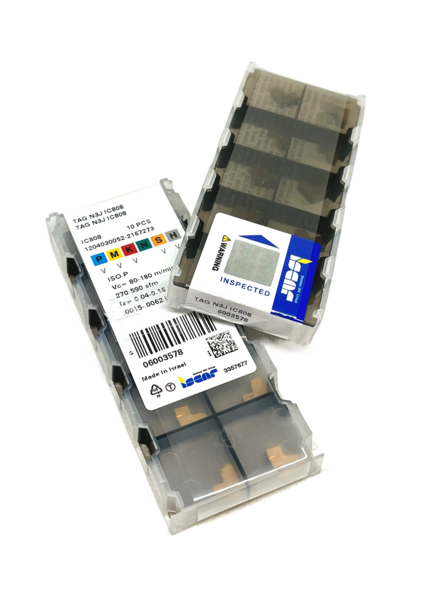 Iscar-TAG N3J IC808 6003578-Smartinserts