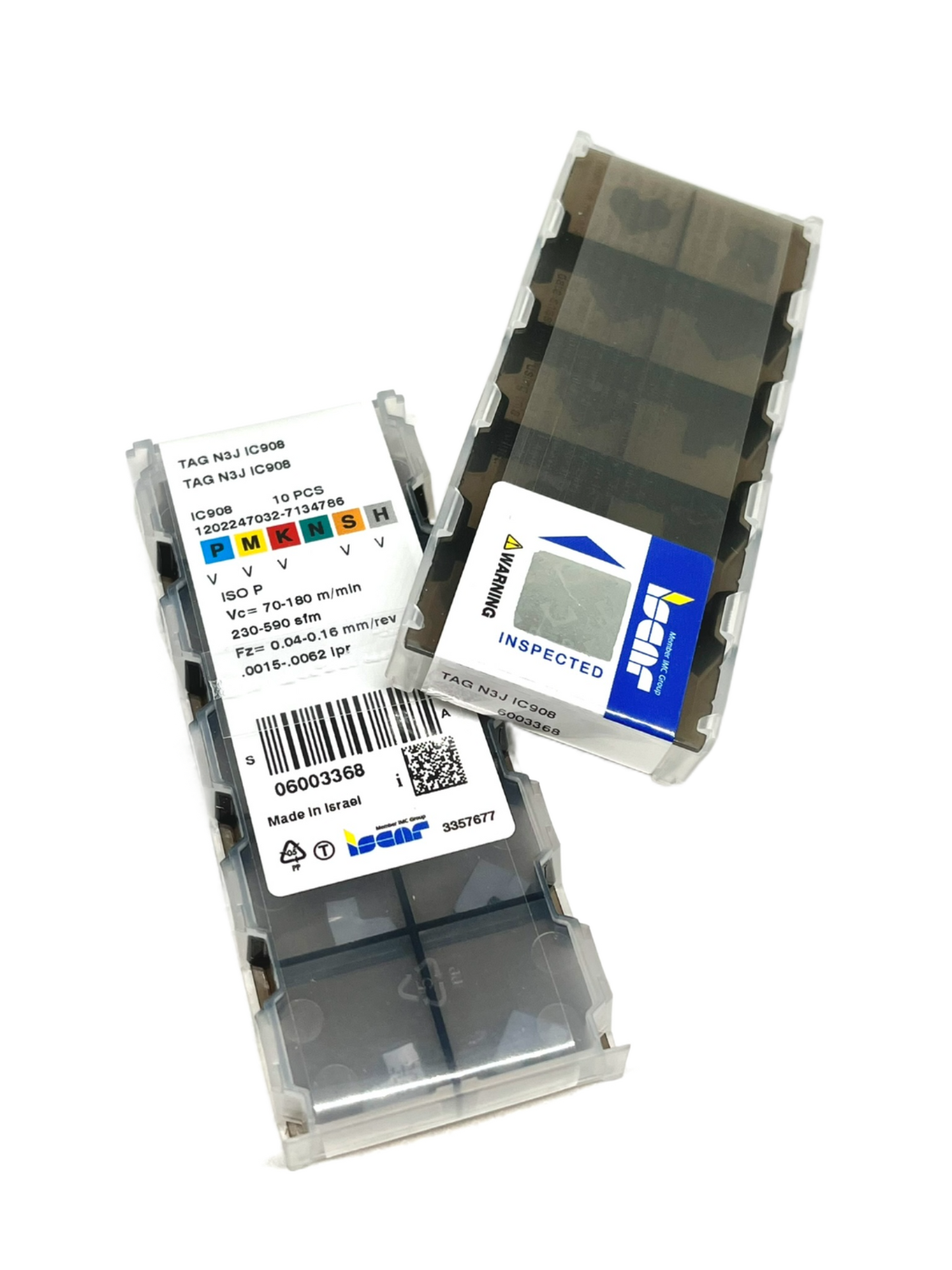 Iscar-TAG N3J IC908 6003368-Smartinserts
