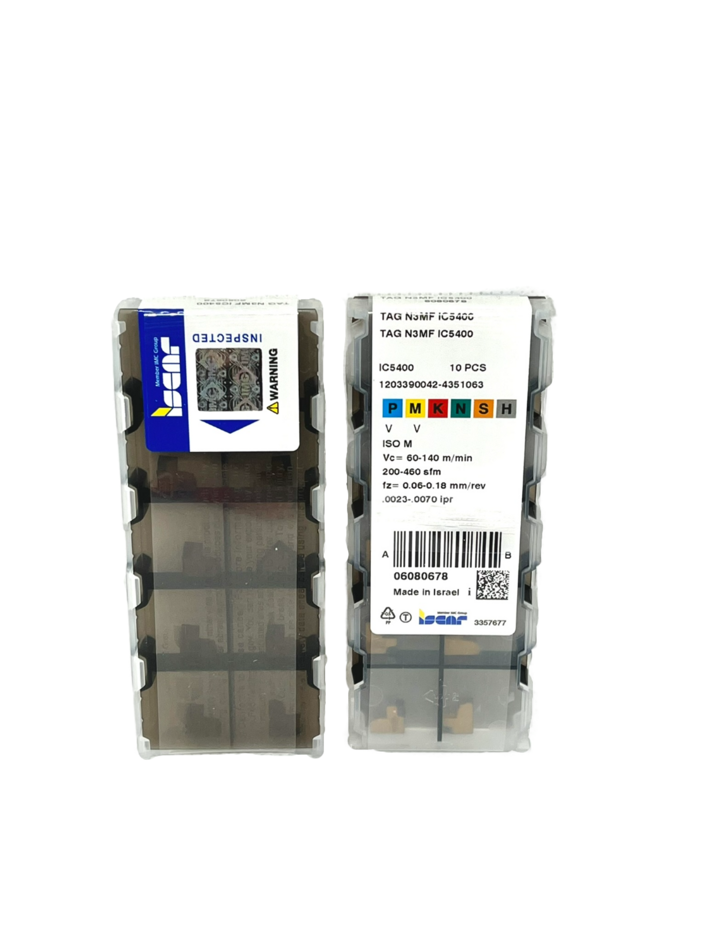 Iscar-TAG N3MF IC5400 6080678-Smartinserts