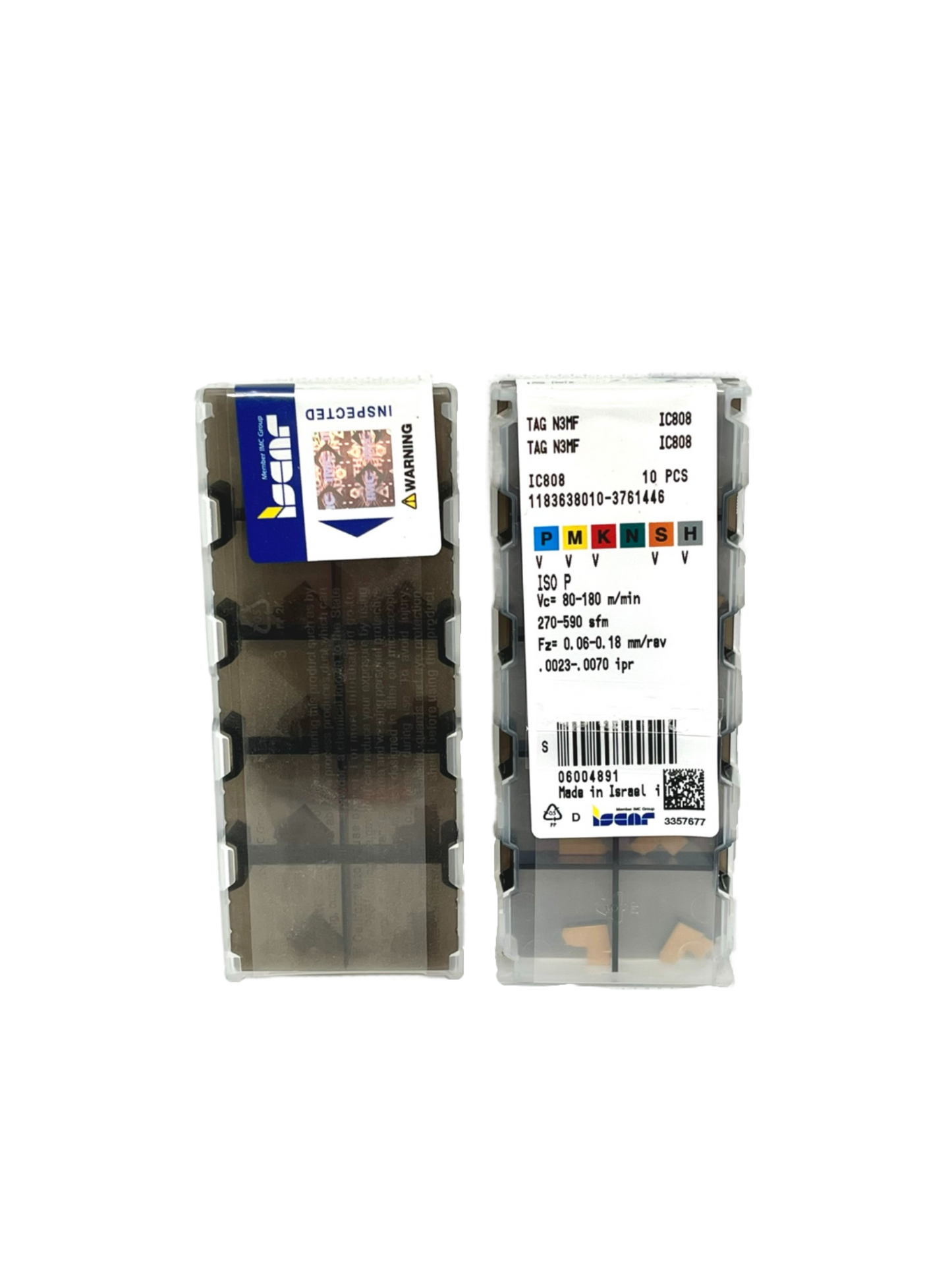 Iscar-TAG N3MF IC808 6004891-Smartinserts