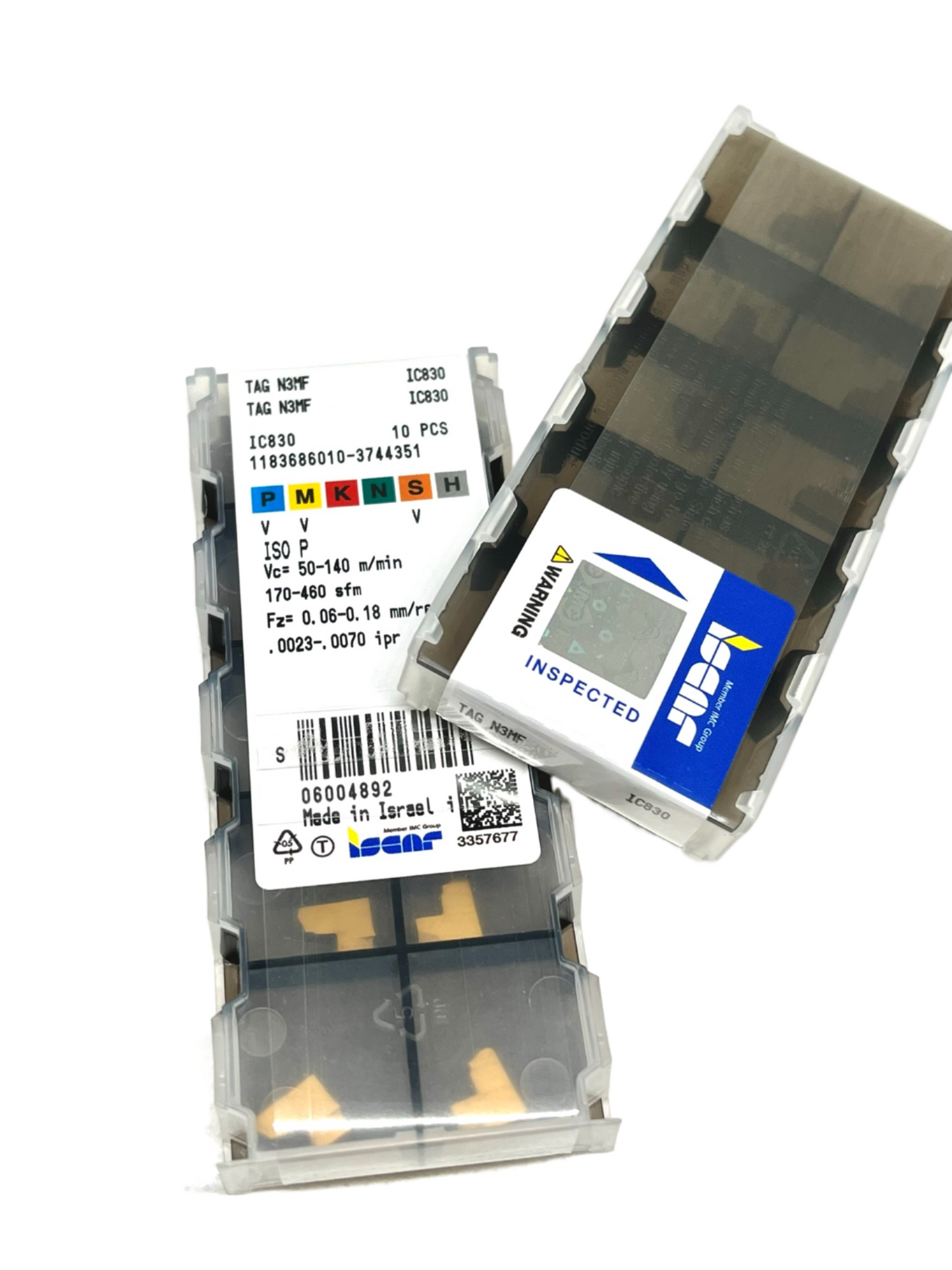 Iscar-TAG N3MF IC830 6004892-Smartinserts