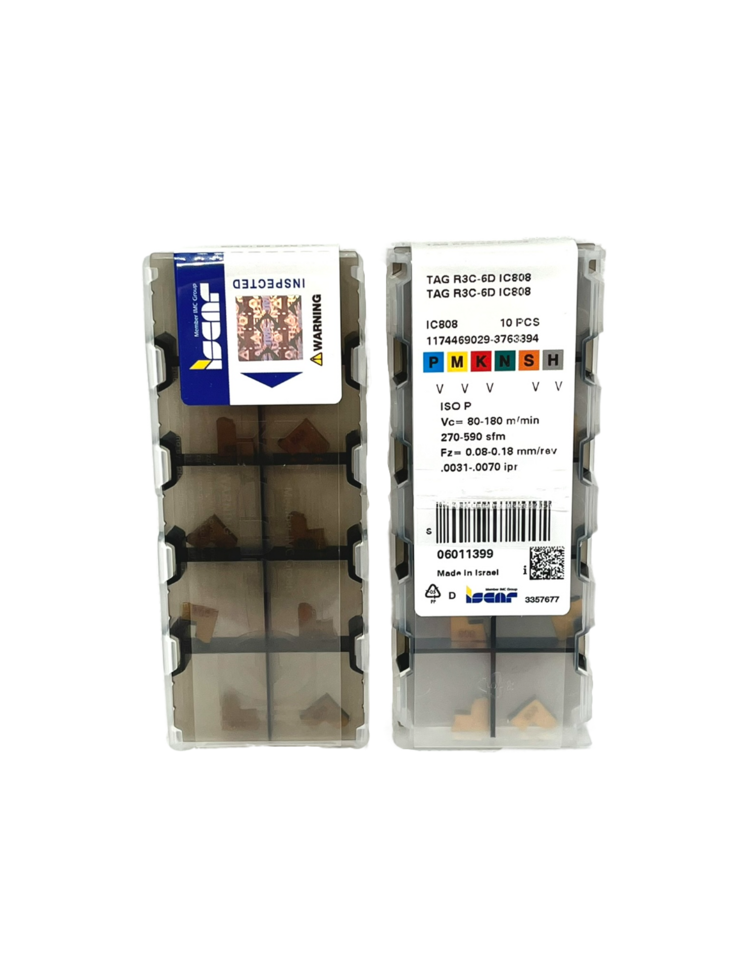 Iscar-TAG R3C-6D IC808 6011399-Smartinserts