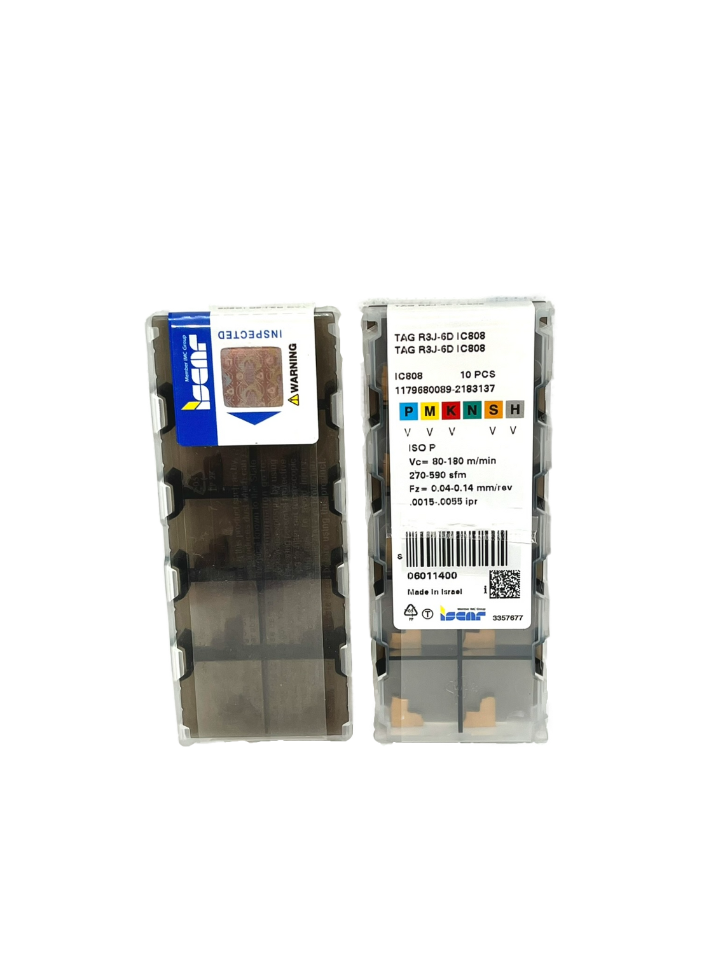 Iscar-TAG R3J-6D IC808 6011400-Smartinserts