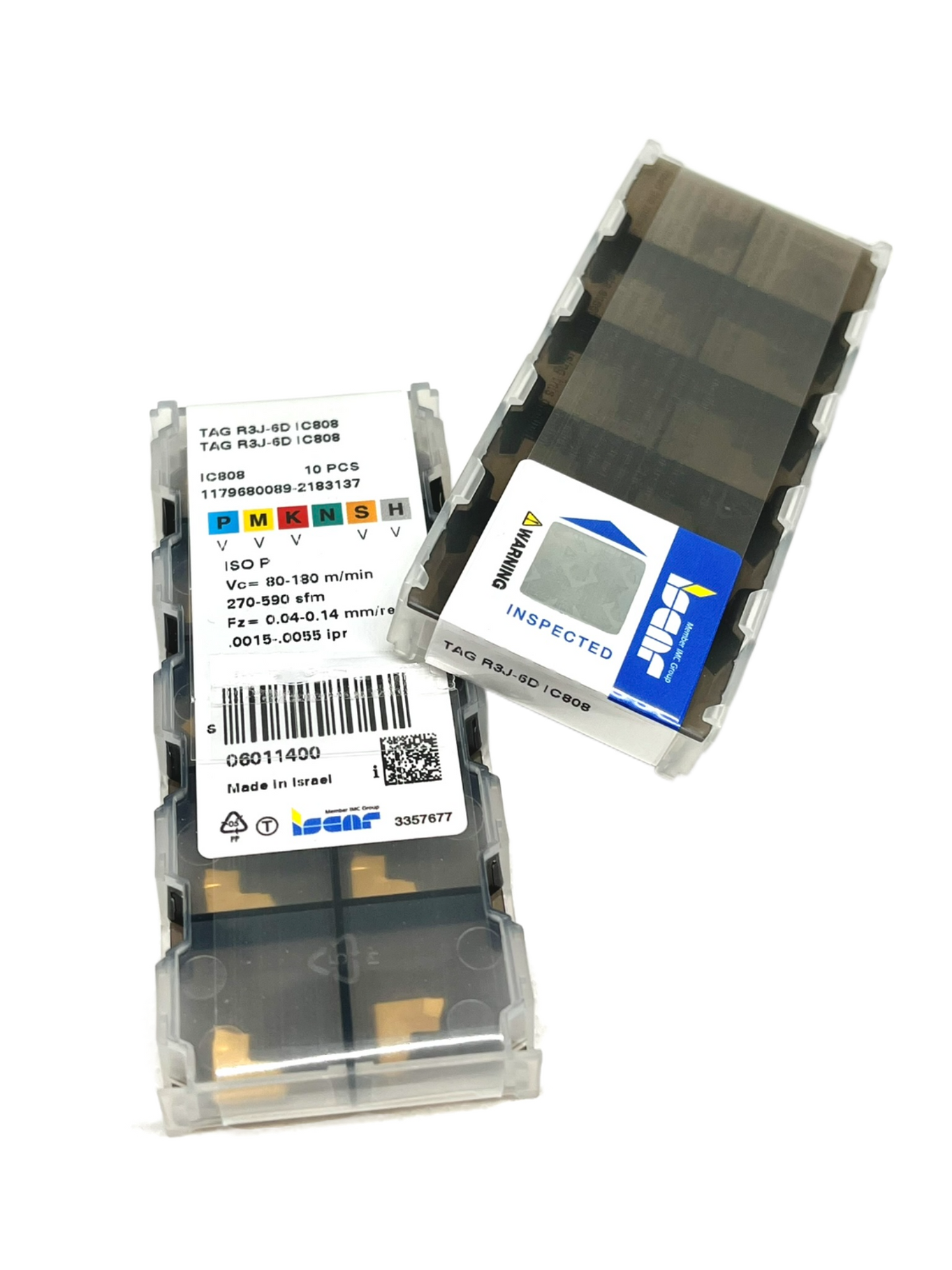Iscar-TAG R3J-6D IC808 6011400-Smartinserts
