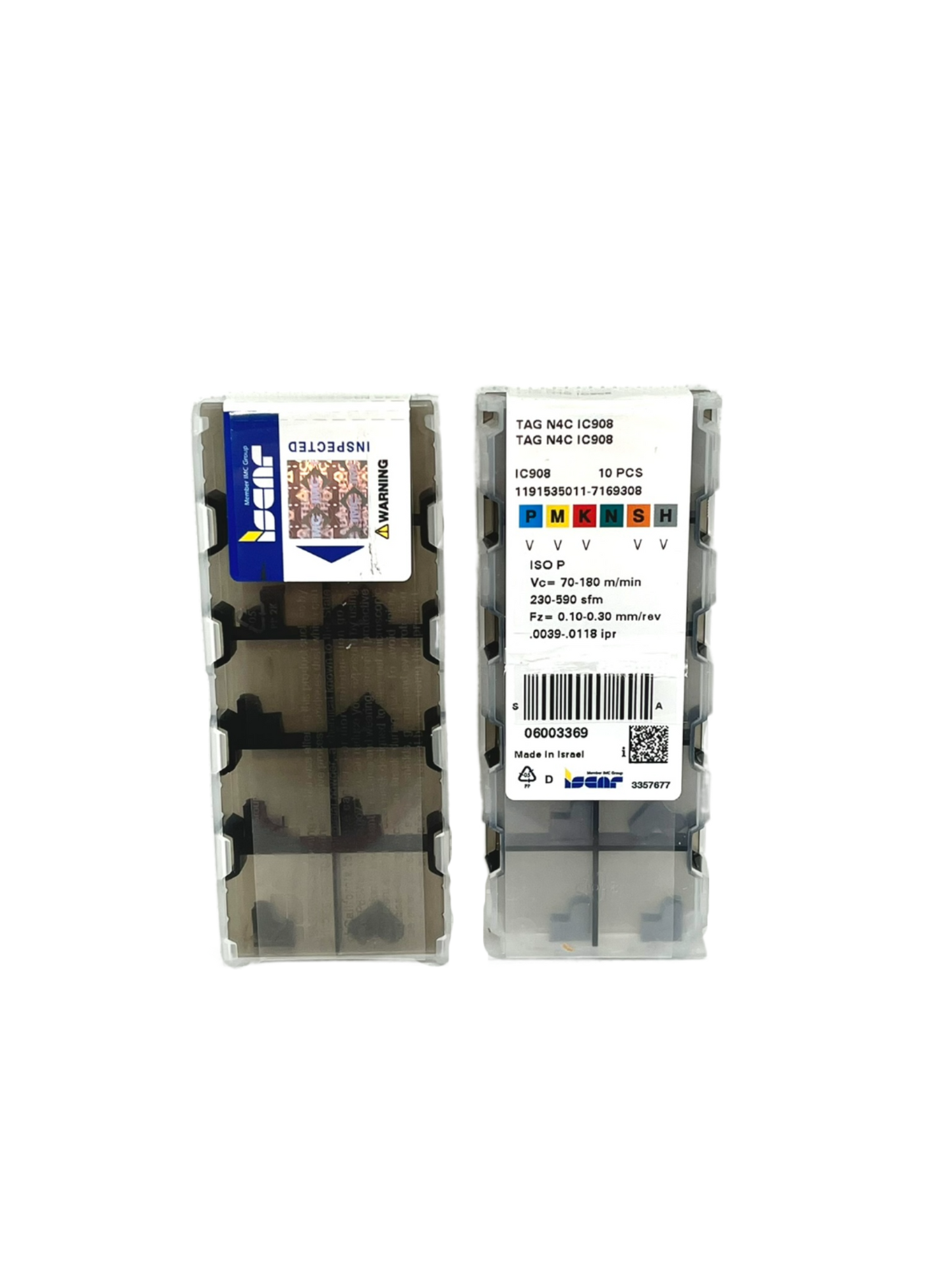 Iscar-TAG N4C IC908 6003369-Smartinserts