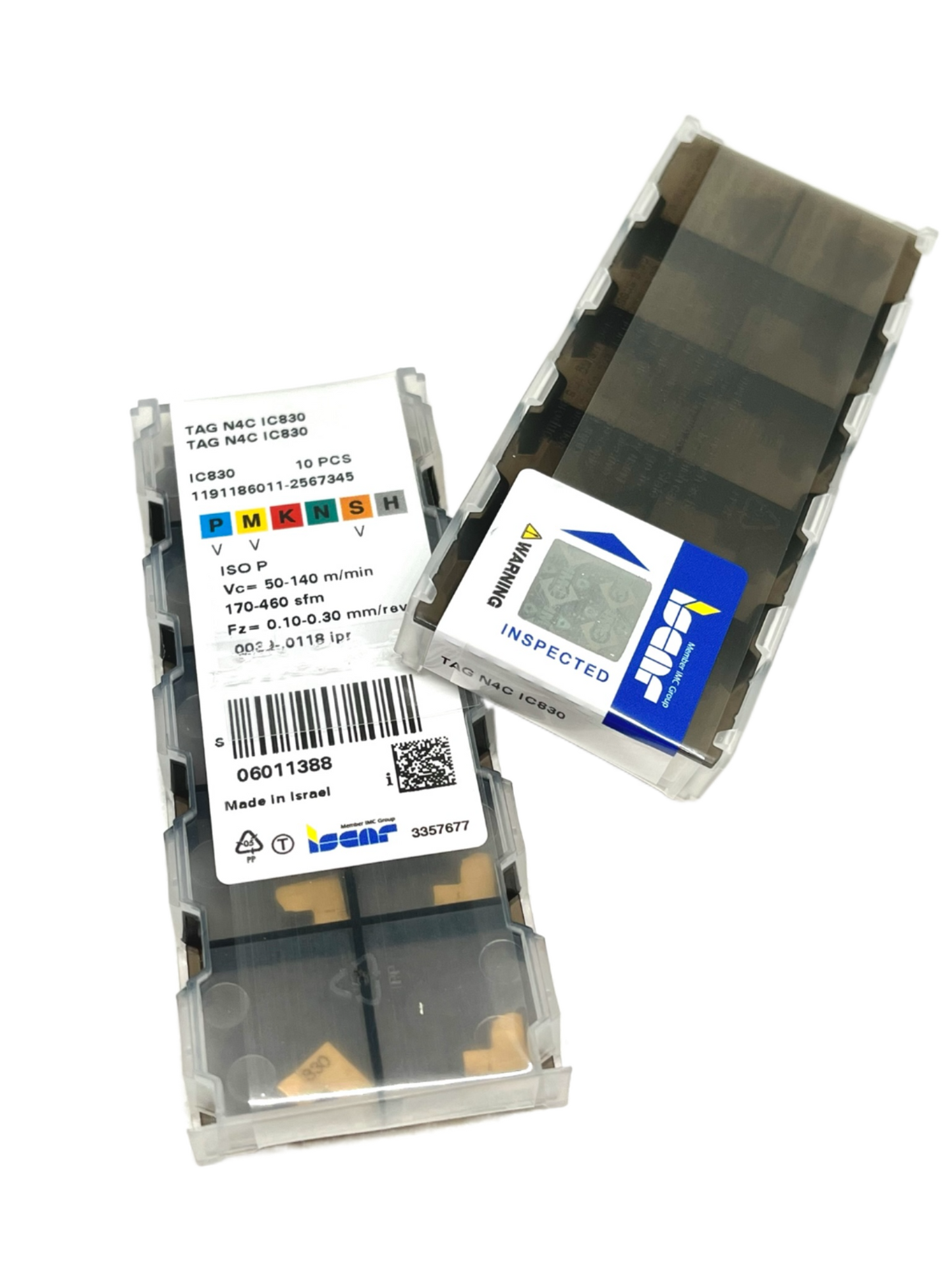 Iscar-TAG N4C IC830 6011388-Smartinserts