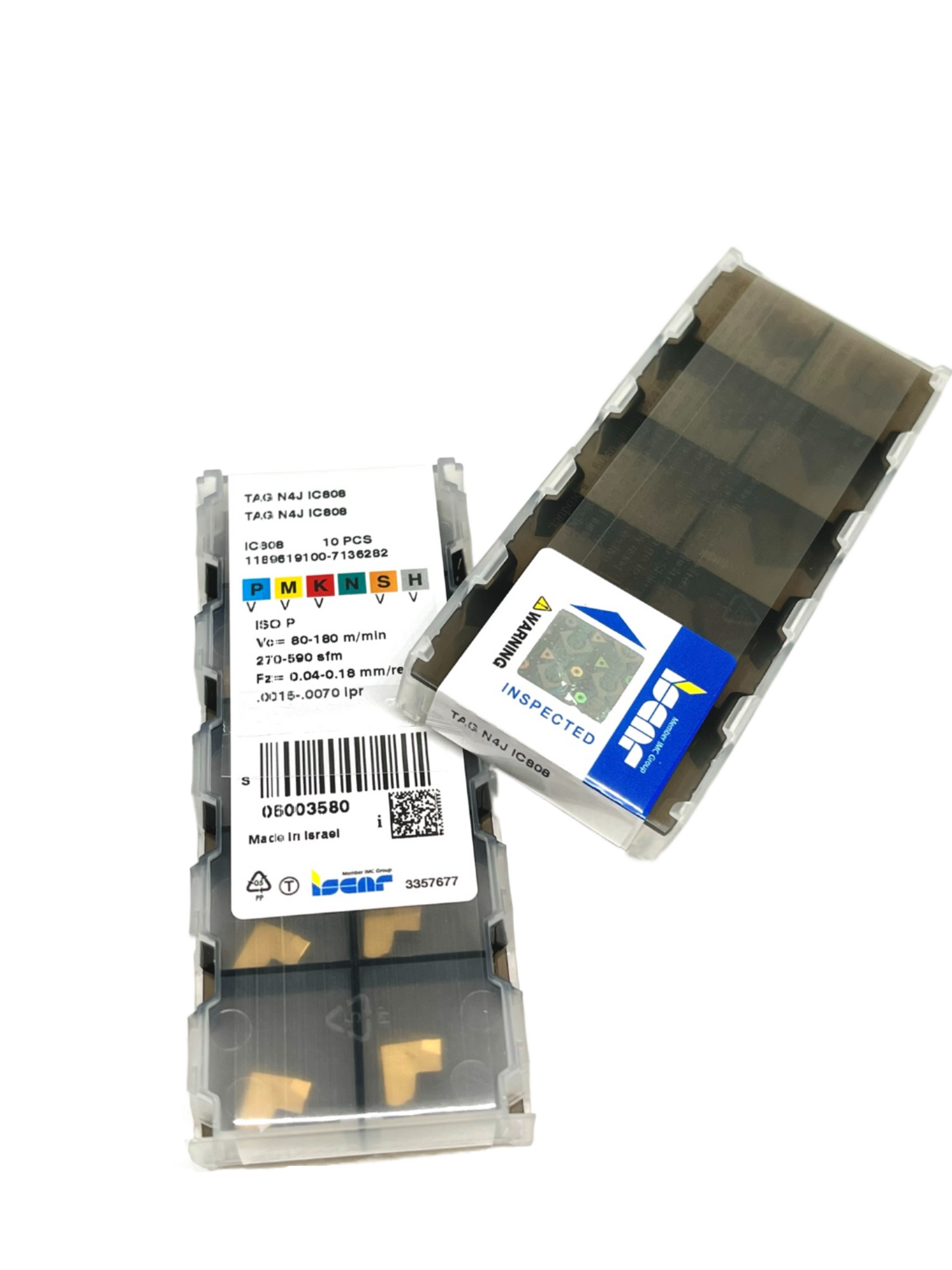 Iscar-TAG N4J IC808 6003580-Smartinserts