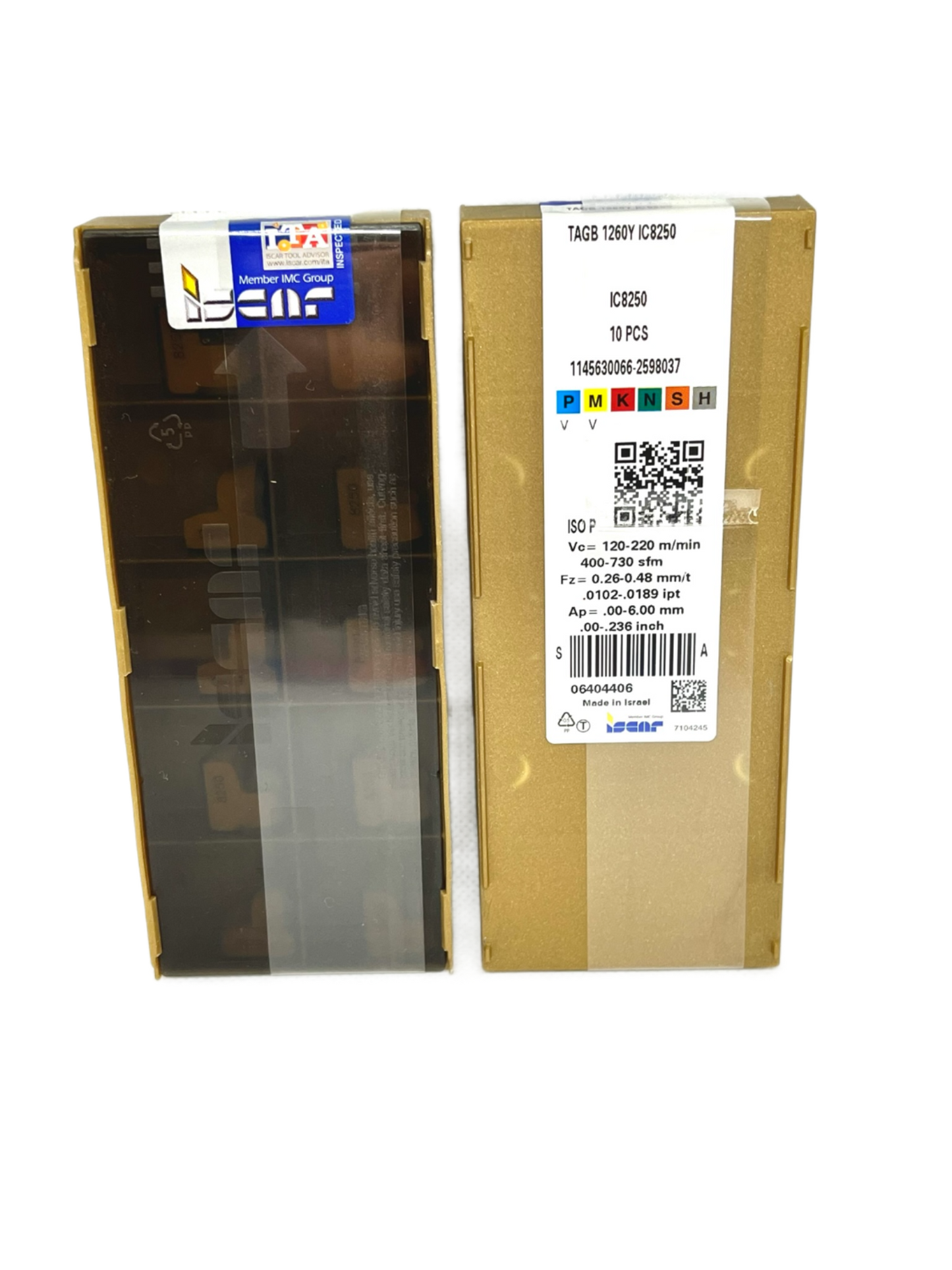 Iscar-TAGB 1260Y IC8250 6404406-Smartinserts